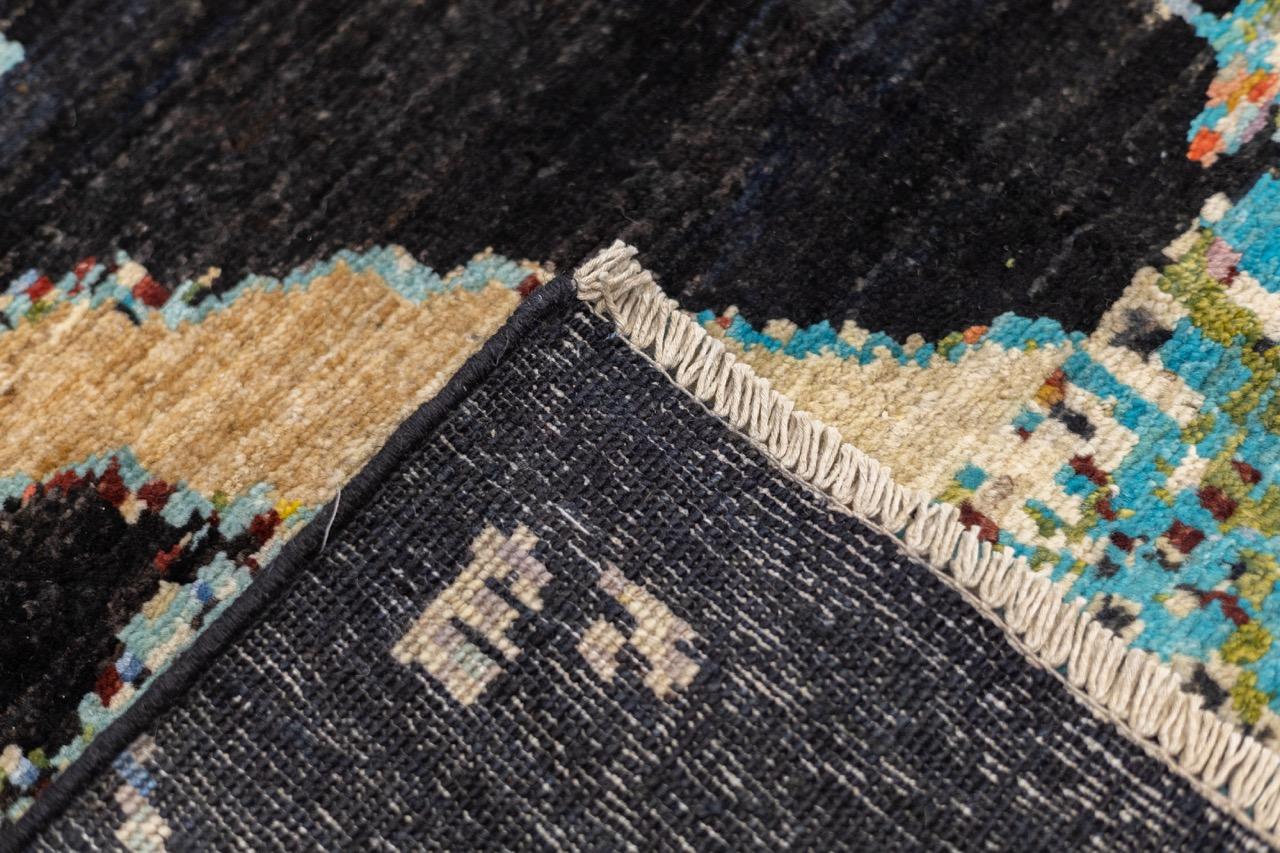 Tapis de laine contemporain 5'6