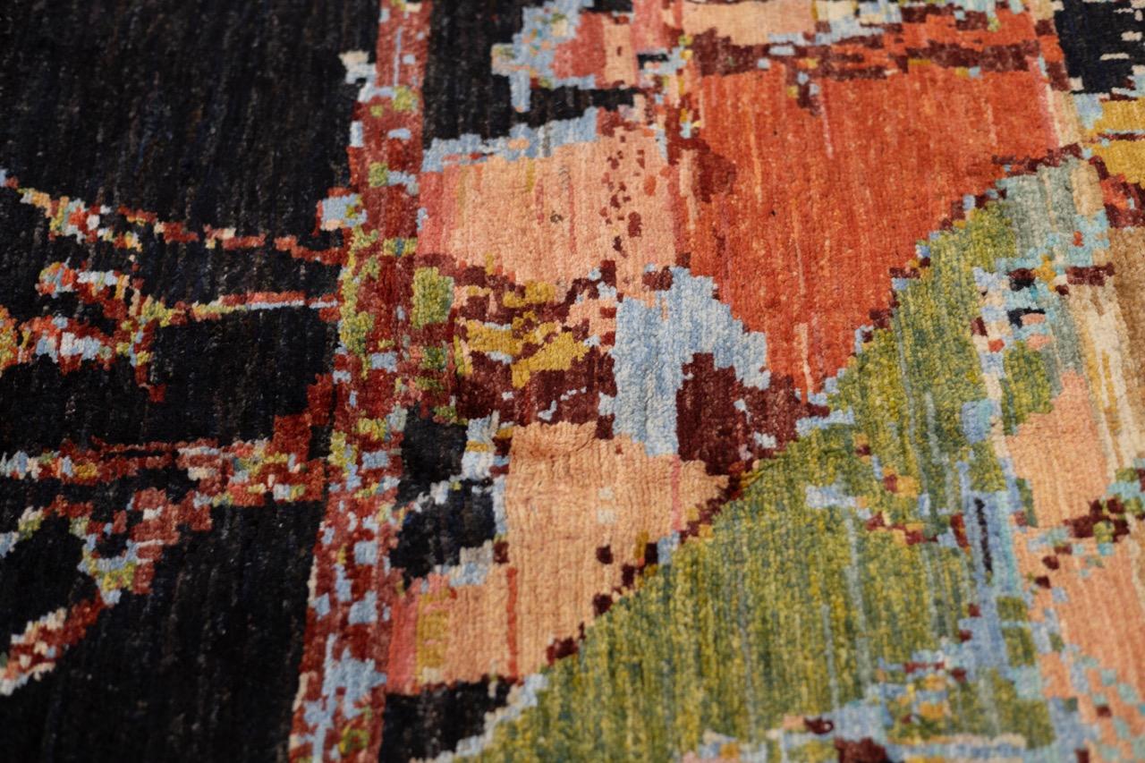 Tapis de laine contemporain 5'6
