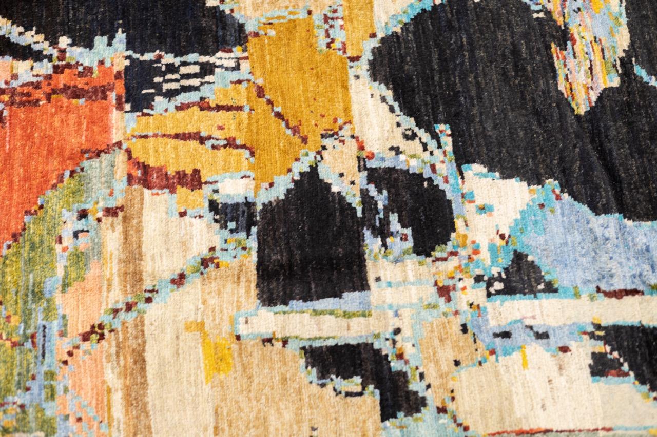 Tapis de laine contemporain 5'6