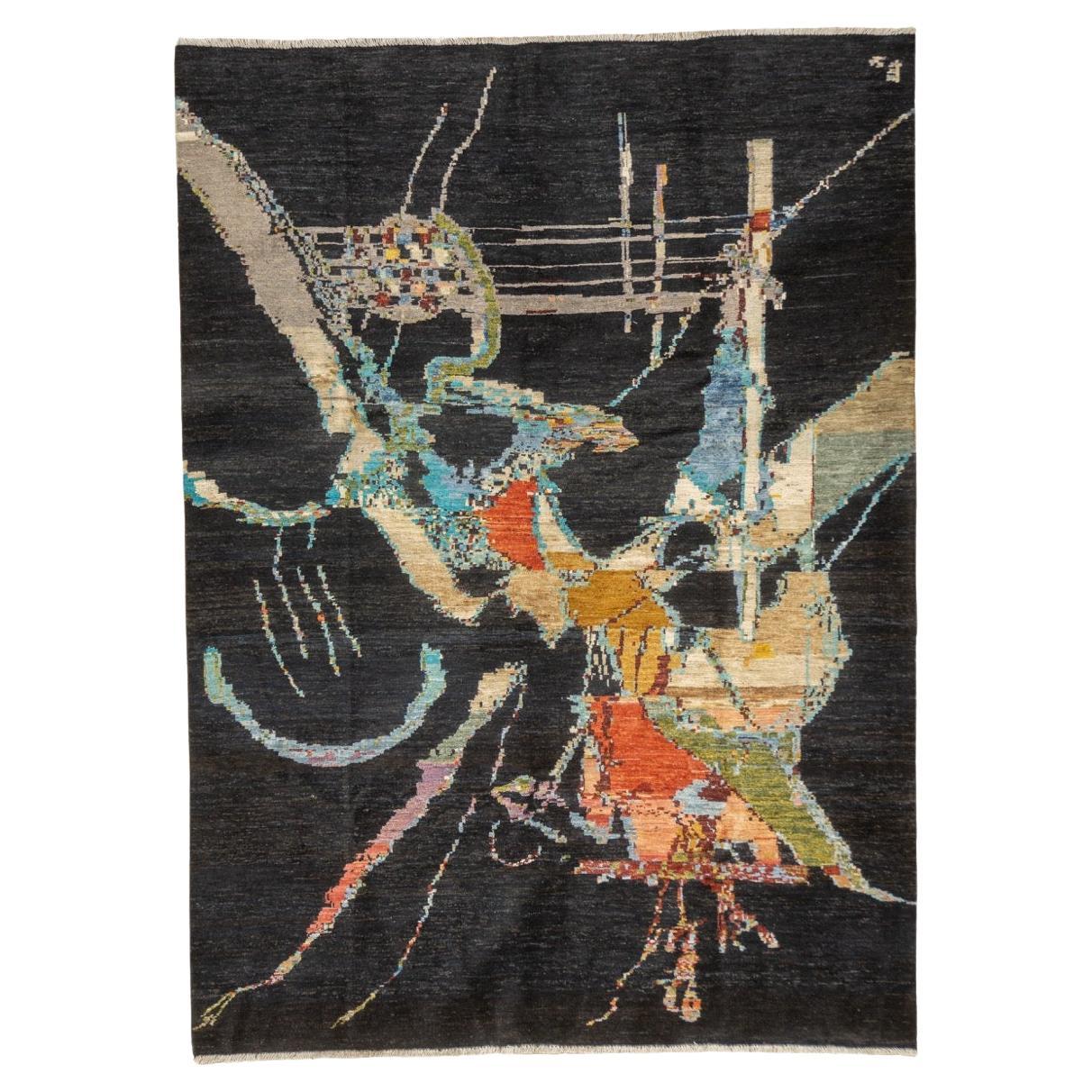 Fine Contemporary Wool Rug 5'6" x 7’7”