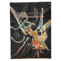 Fine Contemporary Wollteppich 5'6" x 7'7