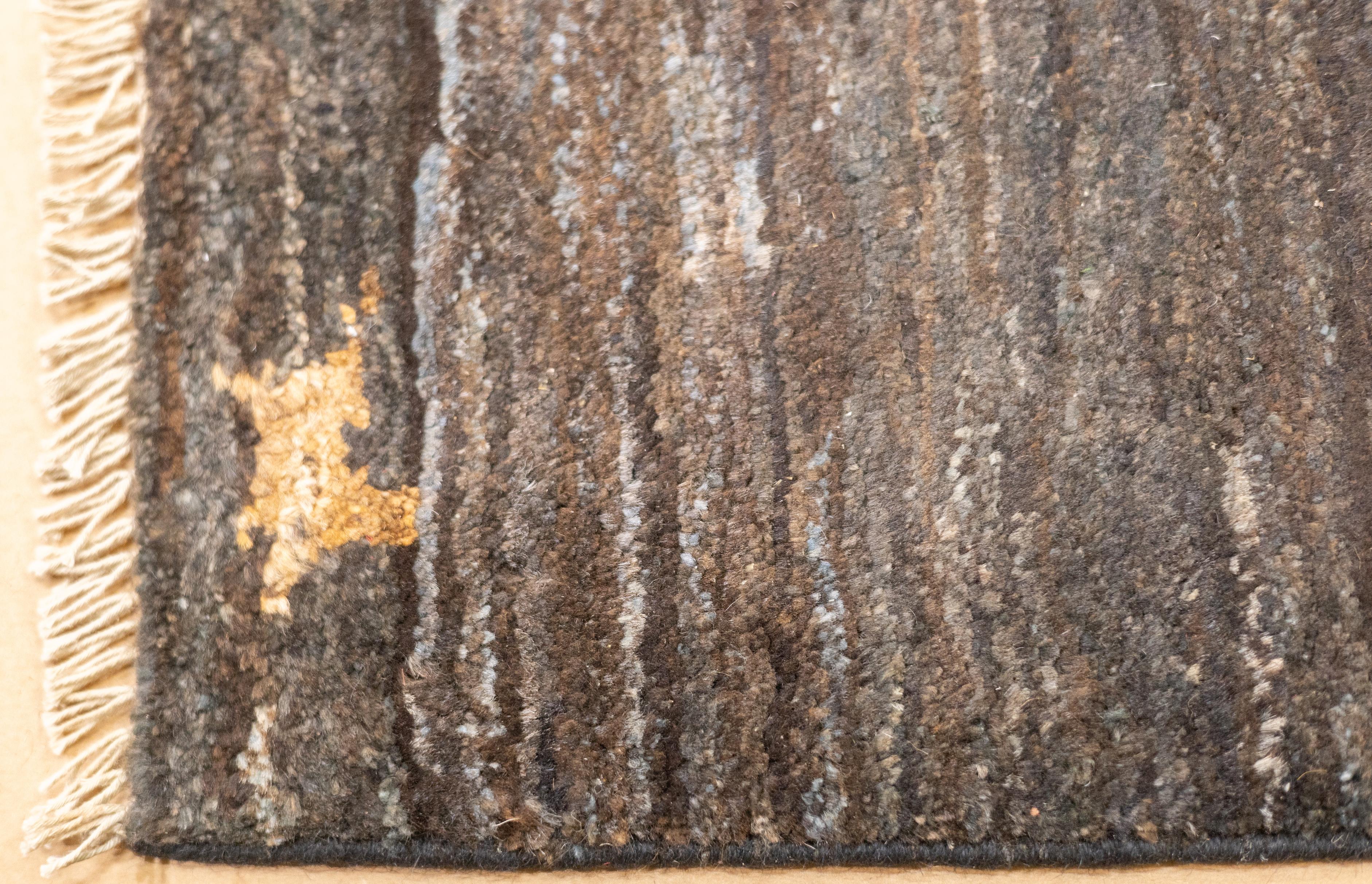 Fine Contemporary Wool Rug 6'6