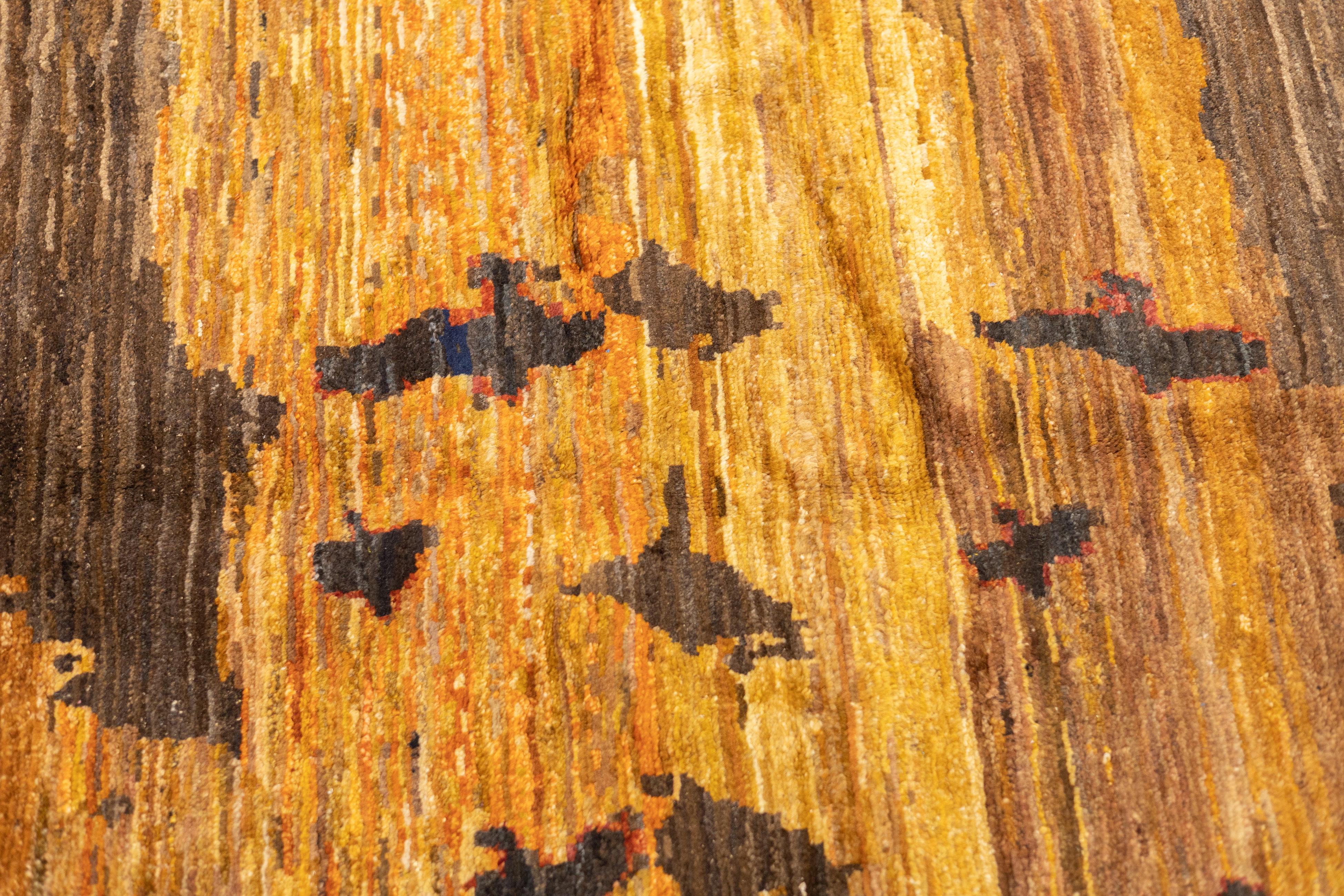 Fine Contemporary Wool Rug 6'6