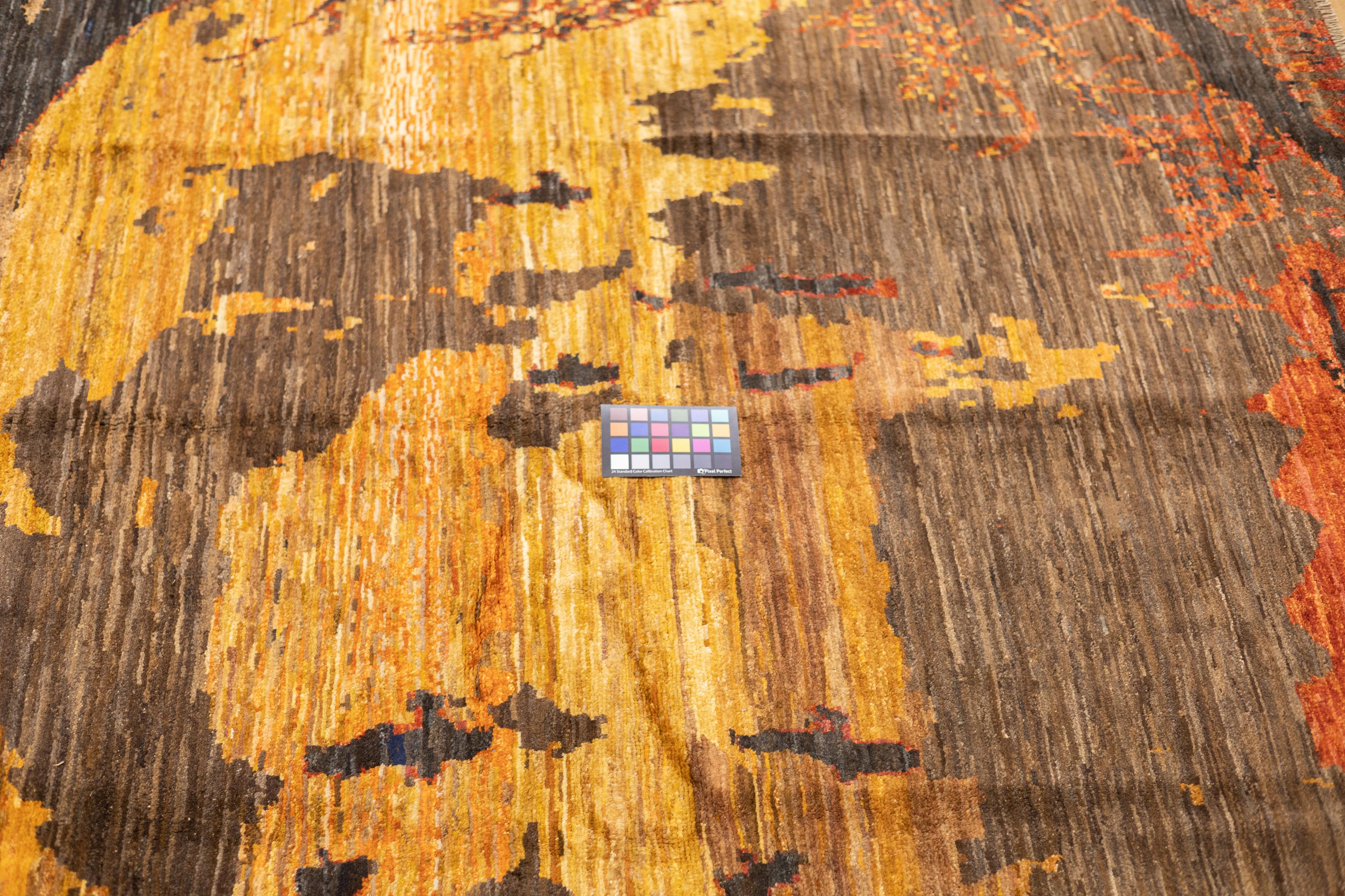 Fine Contemporary Wool Rug 6'6