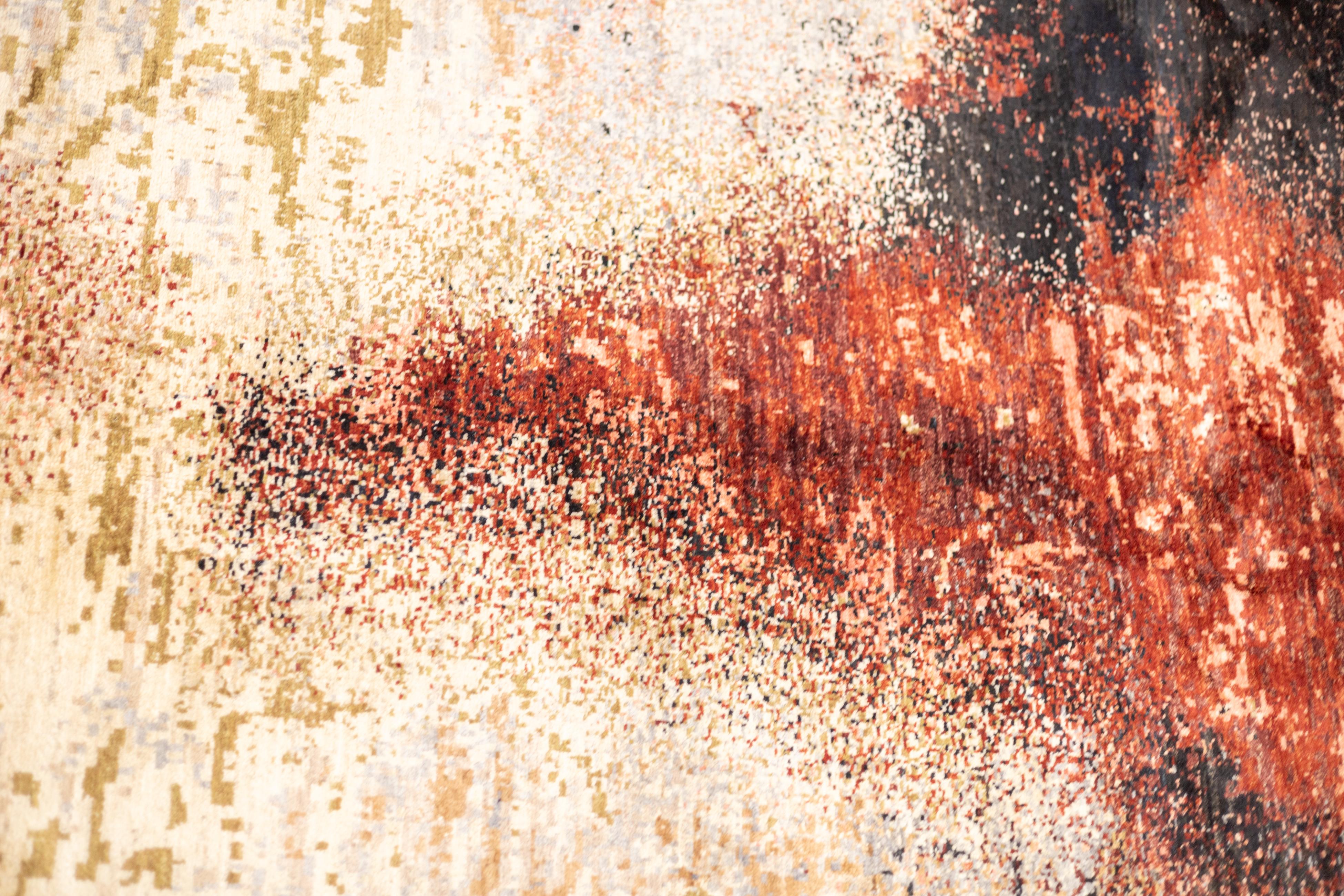 Fine Contemporary Wool Rug 8'3