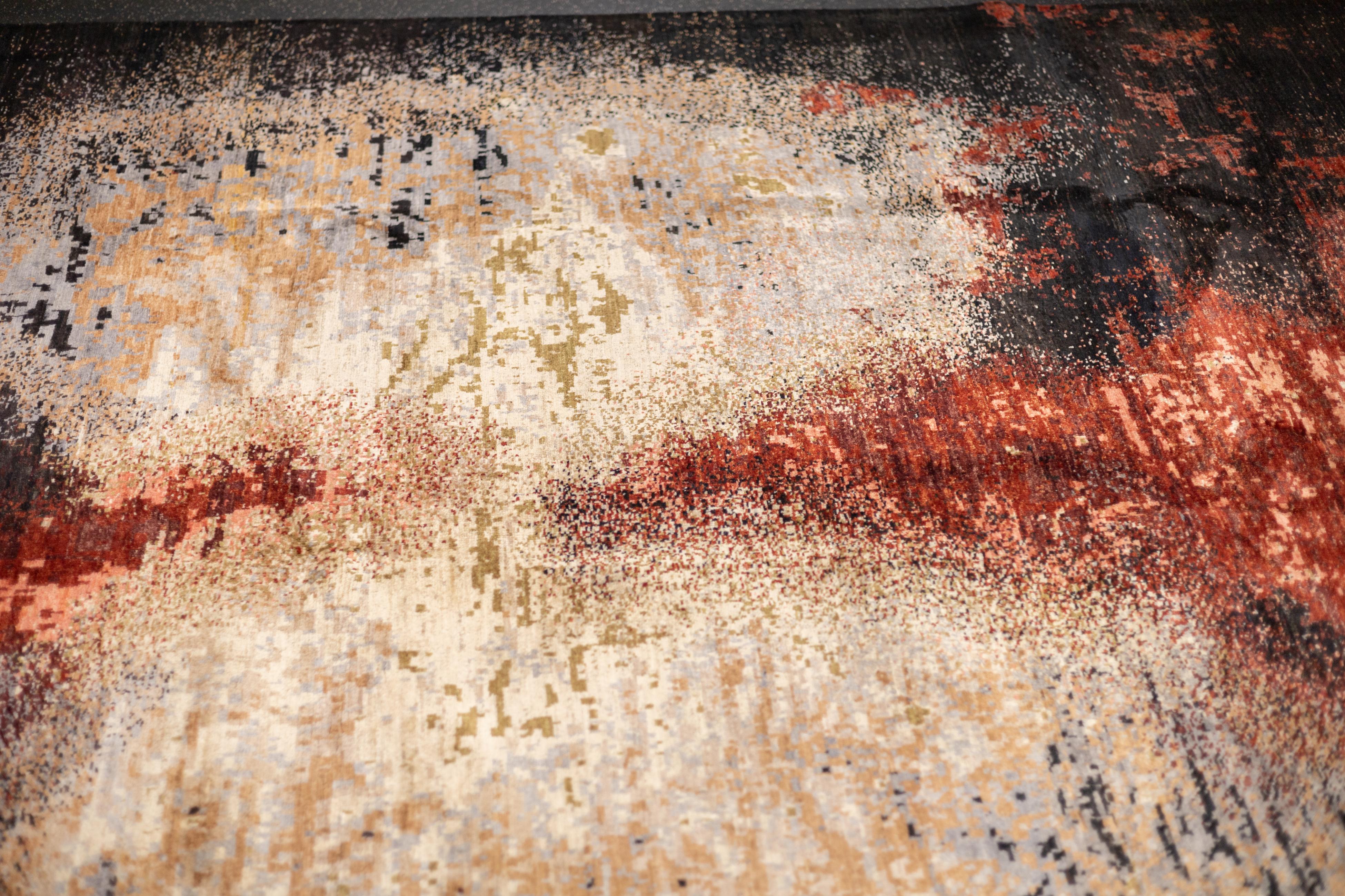 Fine Contemporary Wool Rug 8'3