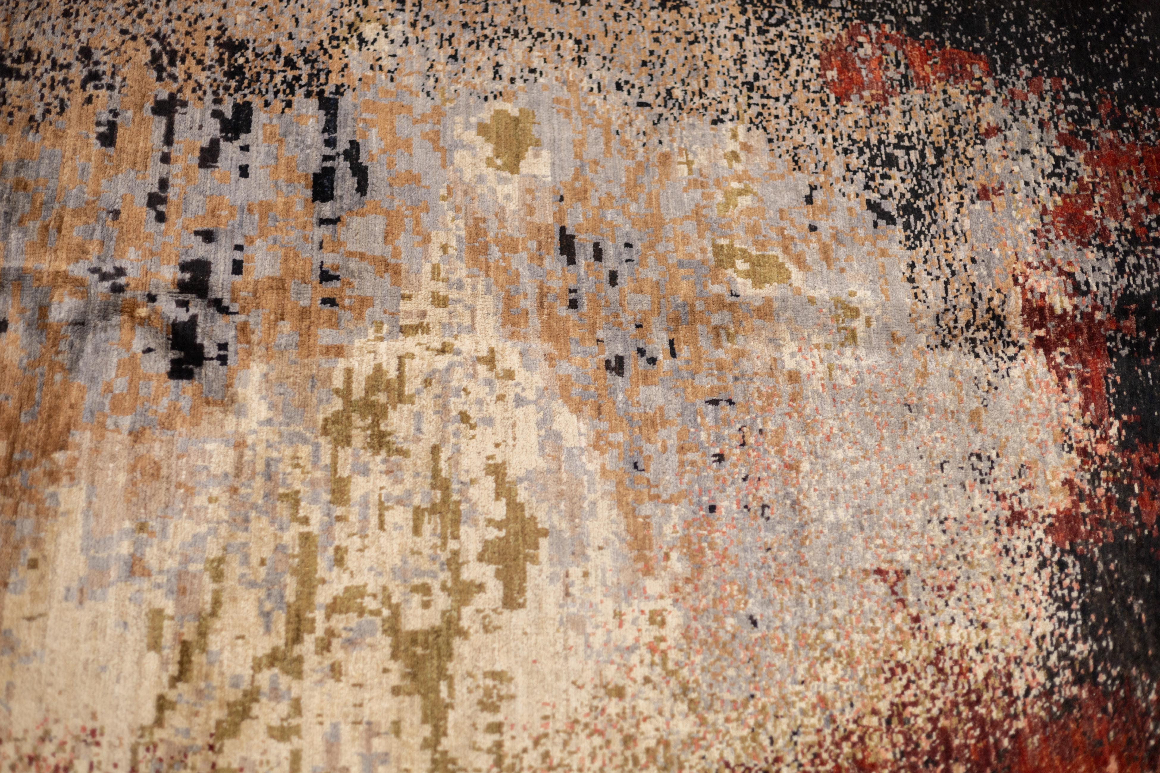Fine Contemporary Wool Rug 8'3