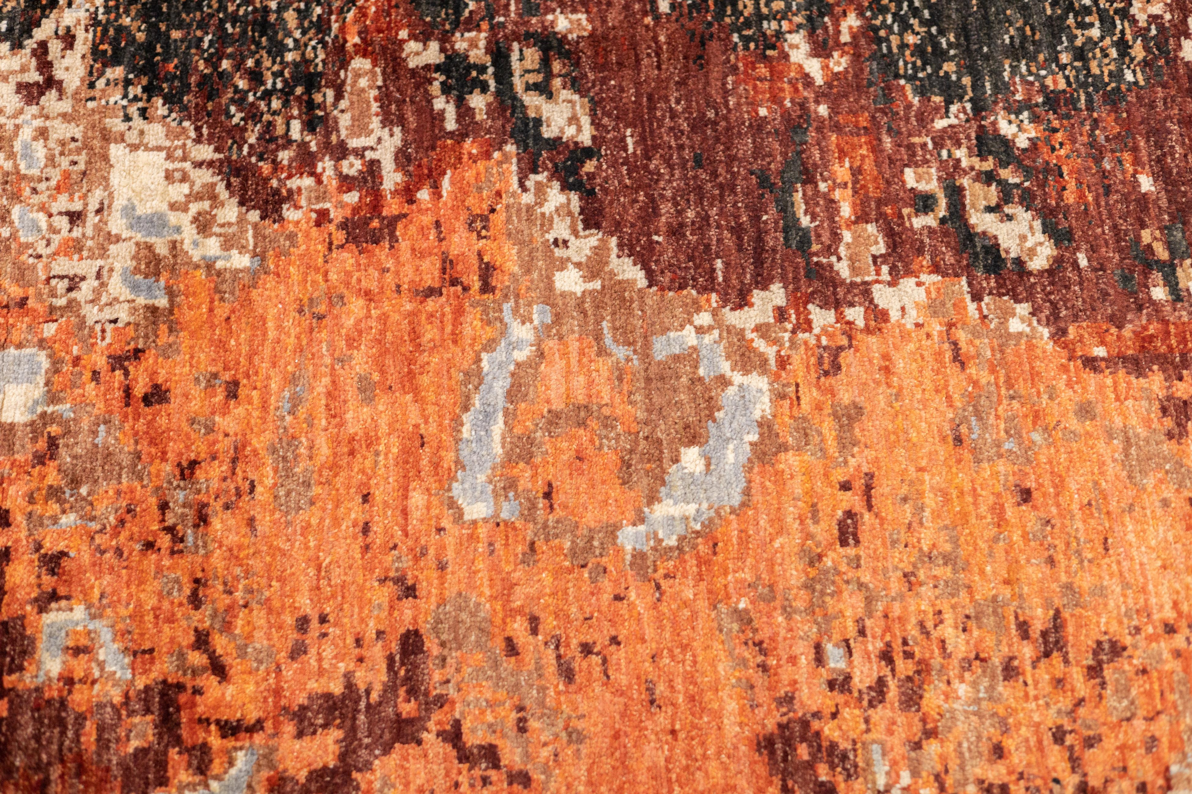 Fine Contemporary Wool Rug 8'3