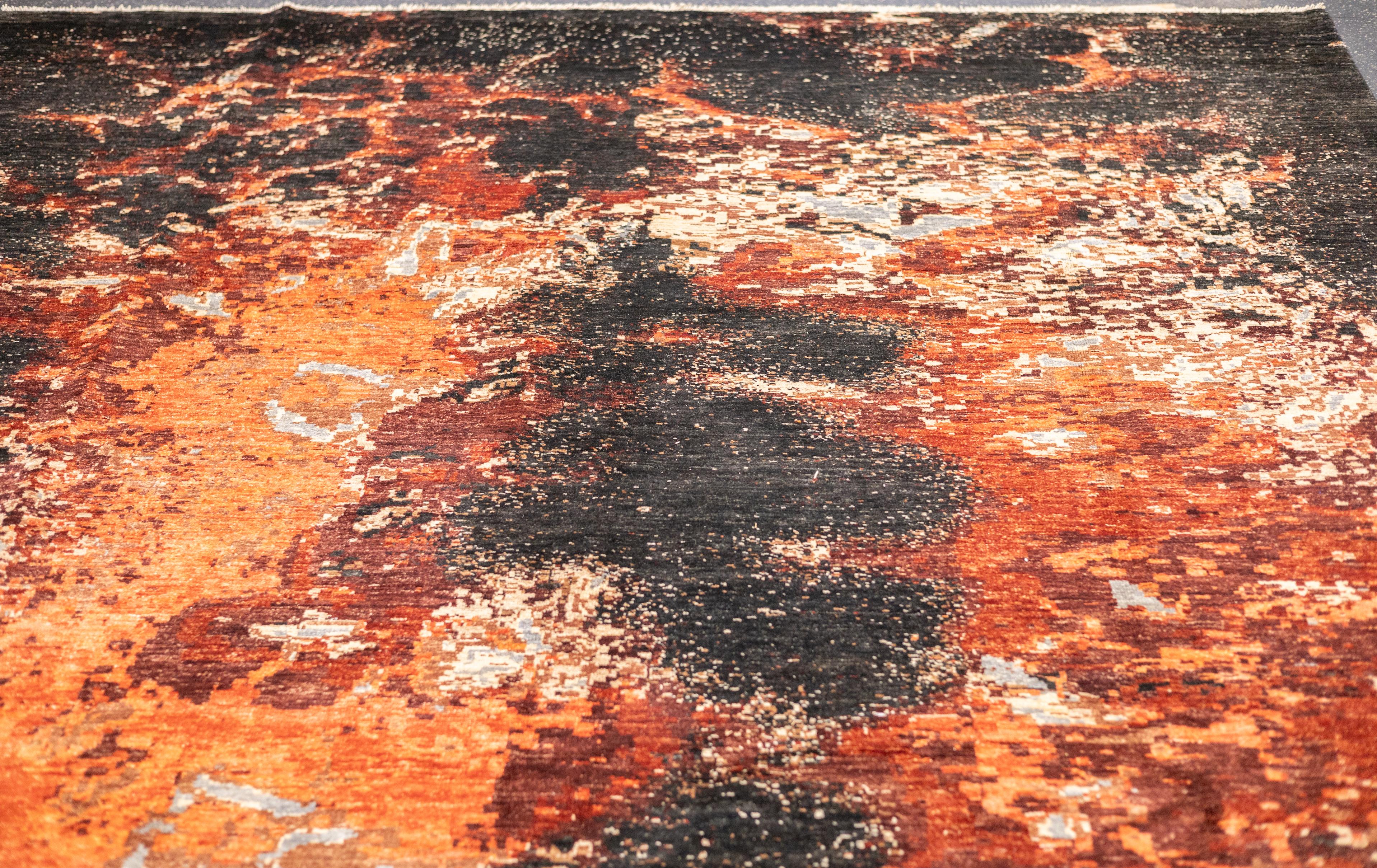 Fine Contemporary Wool Rug 8'3