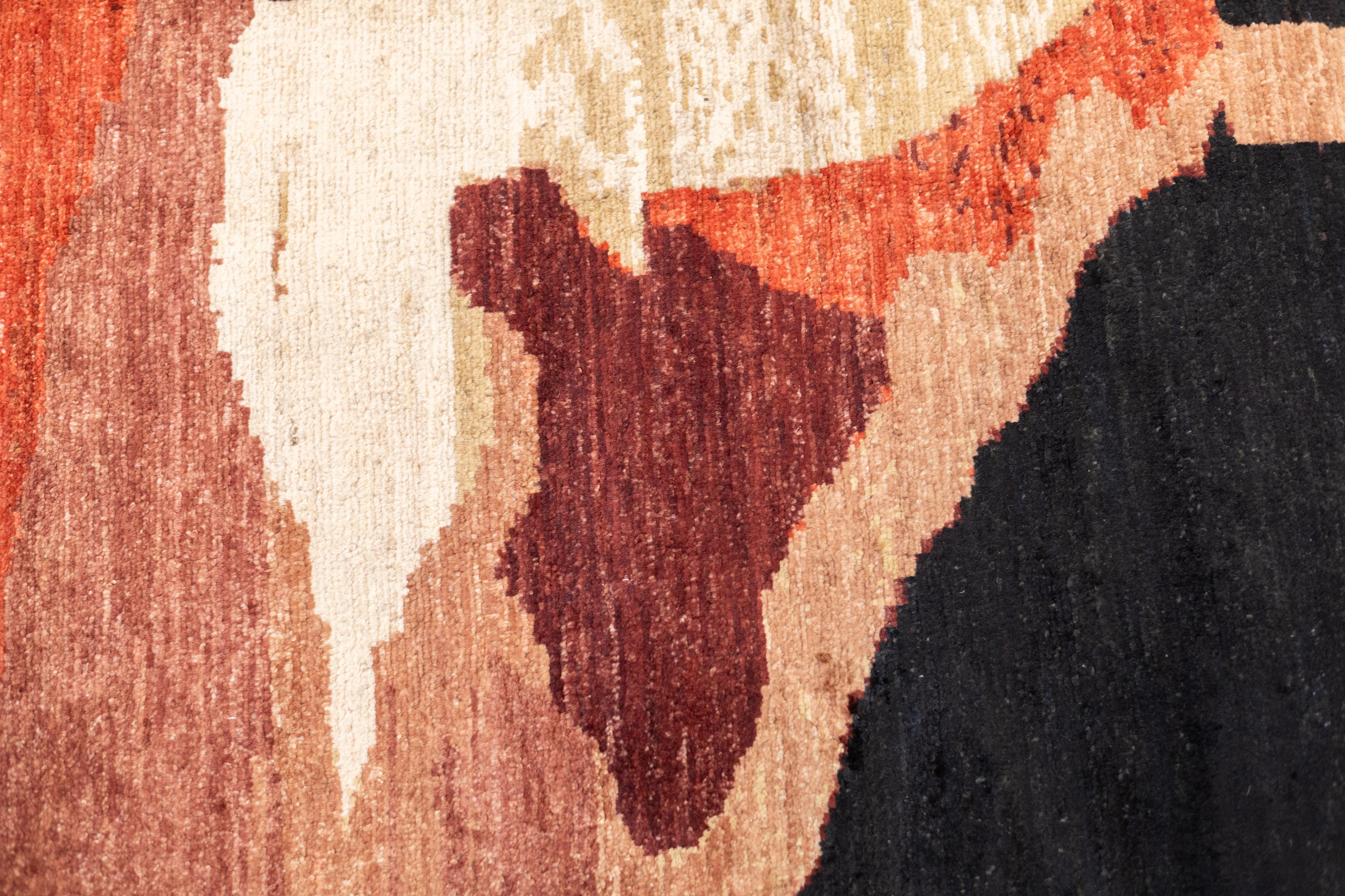Tappeto Fine Contemporary in lana 8'3'' x 9'9'' in vendita 1