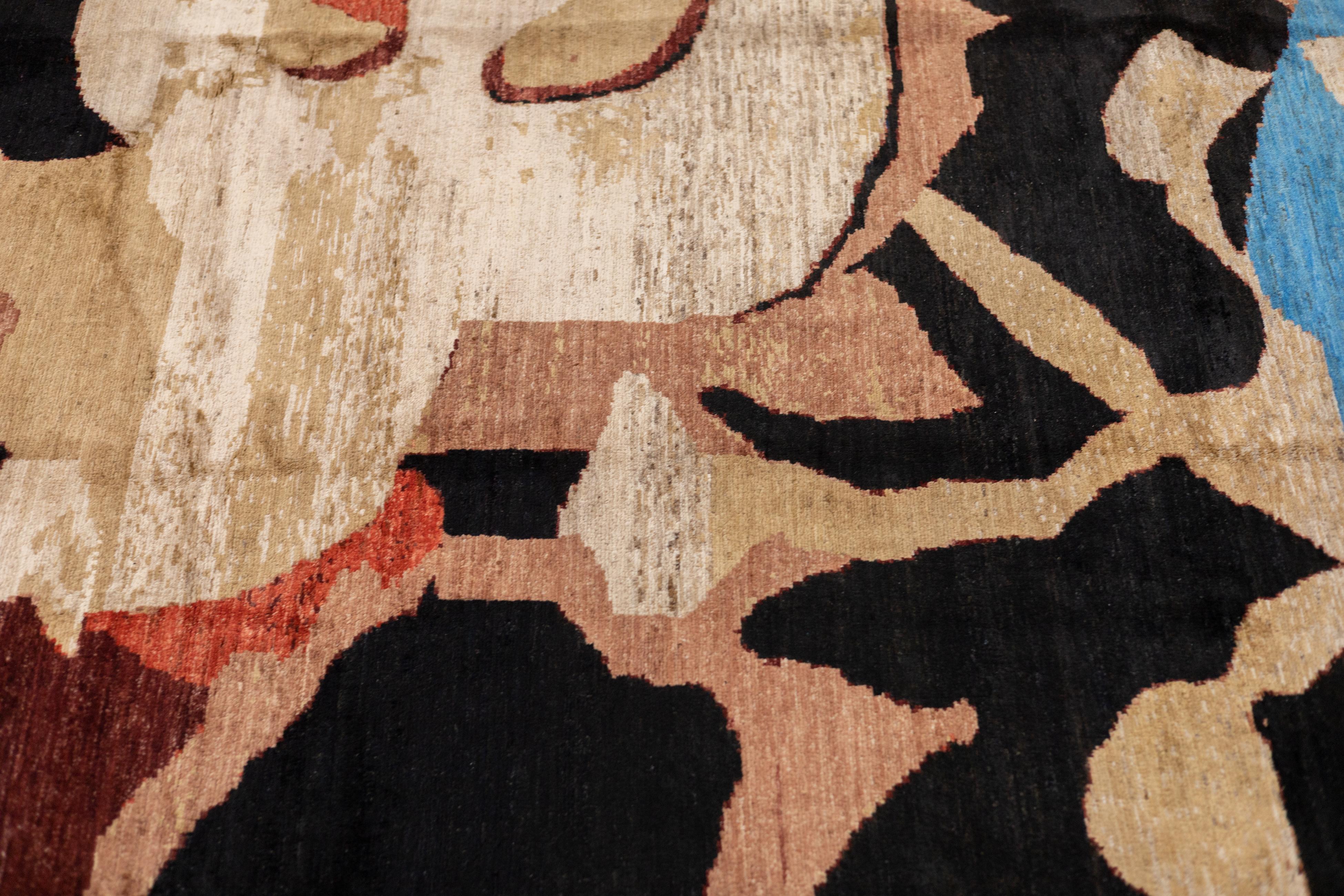 Tappeto Fine Contemporary in lana 8'3'' x 9'9'' in vendita 3