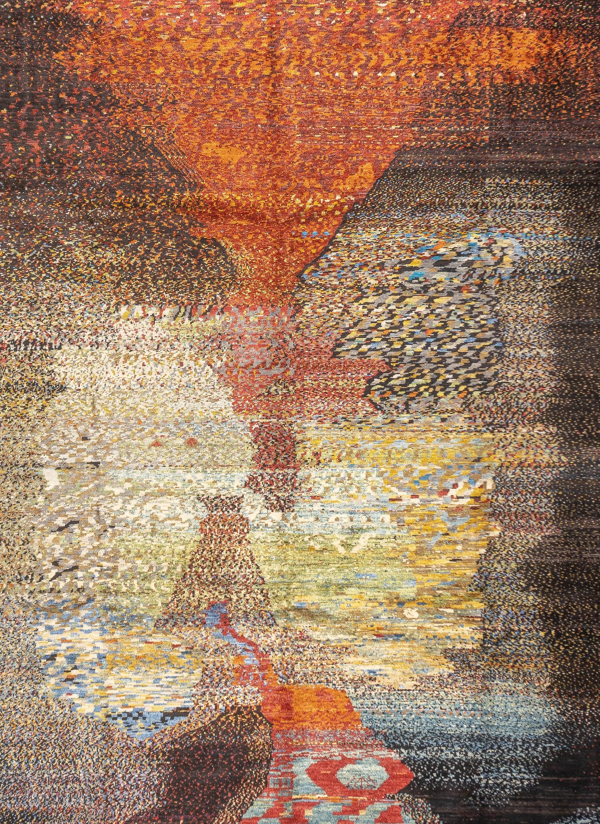 Fine Contemporary Wollteppich 8'4