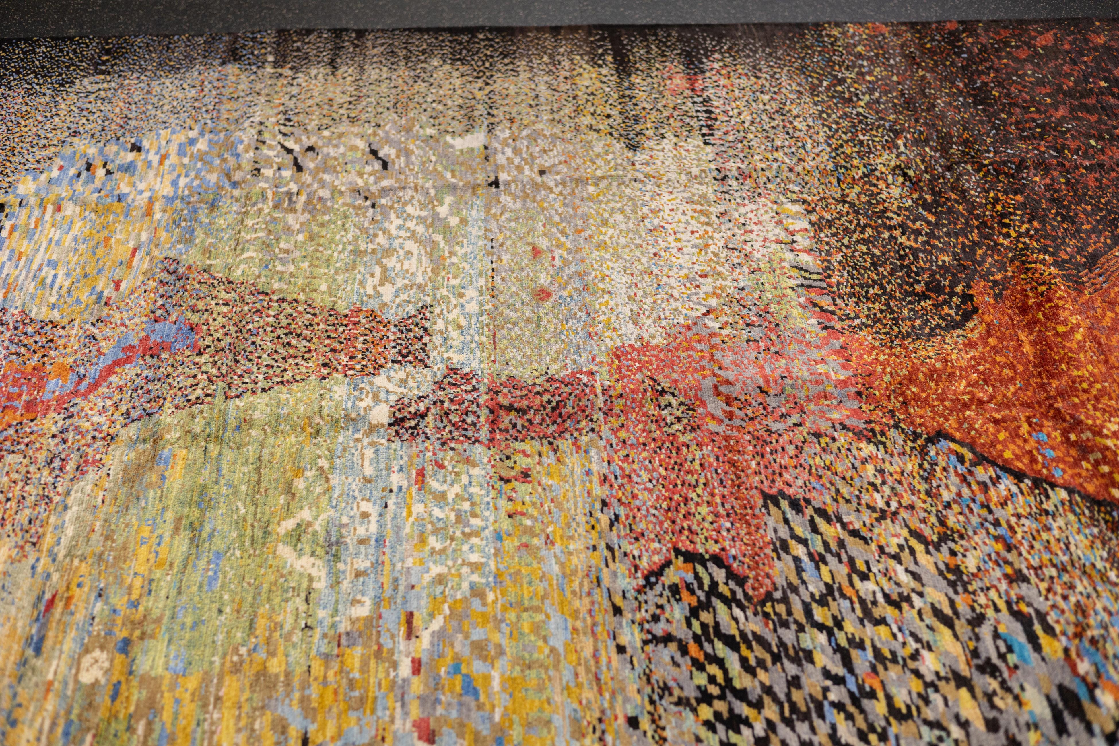 Fine Contemporary Wollteppich 8'4