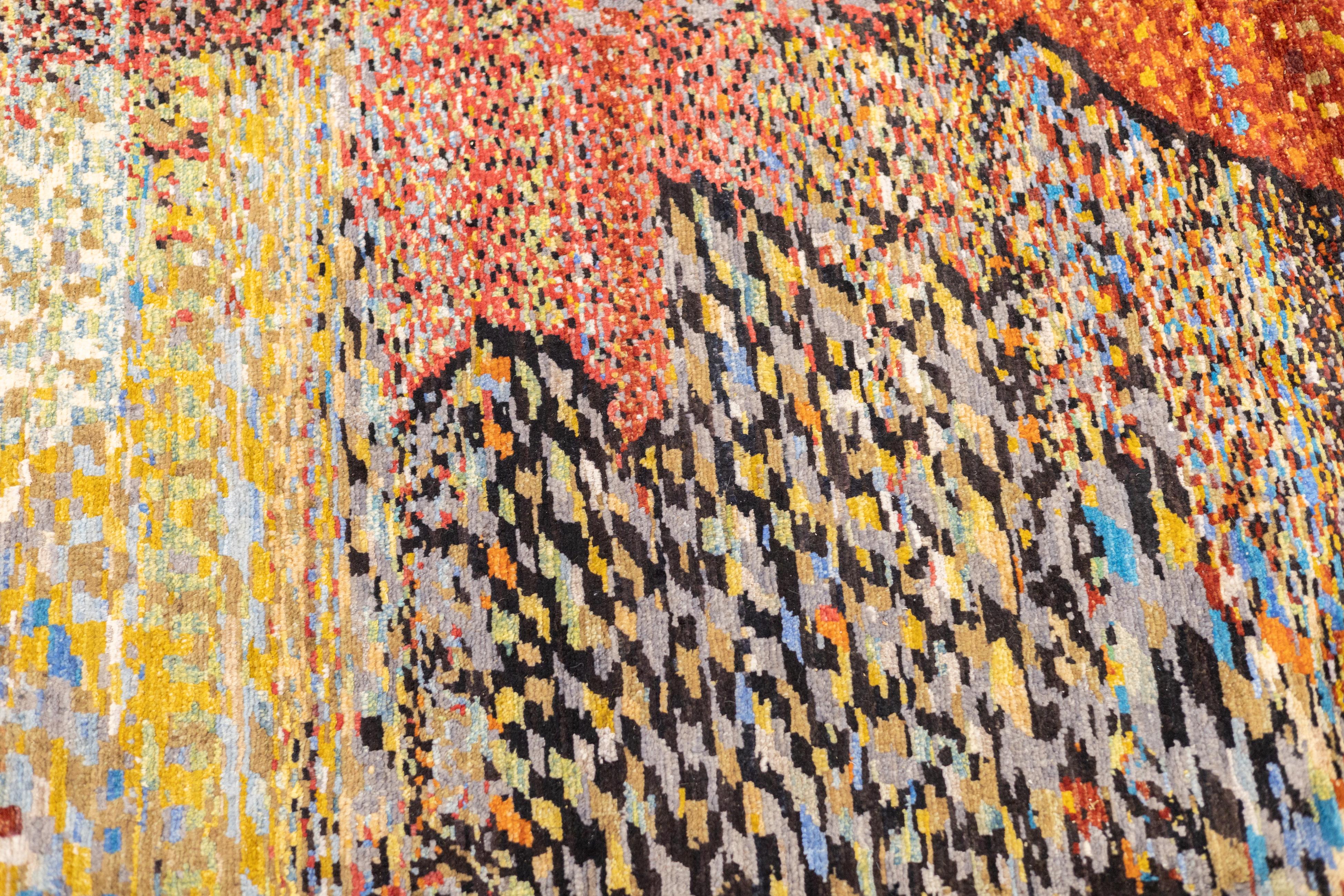 Fine Contemporary Wollteppich 8'4
