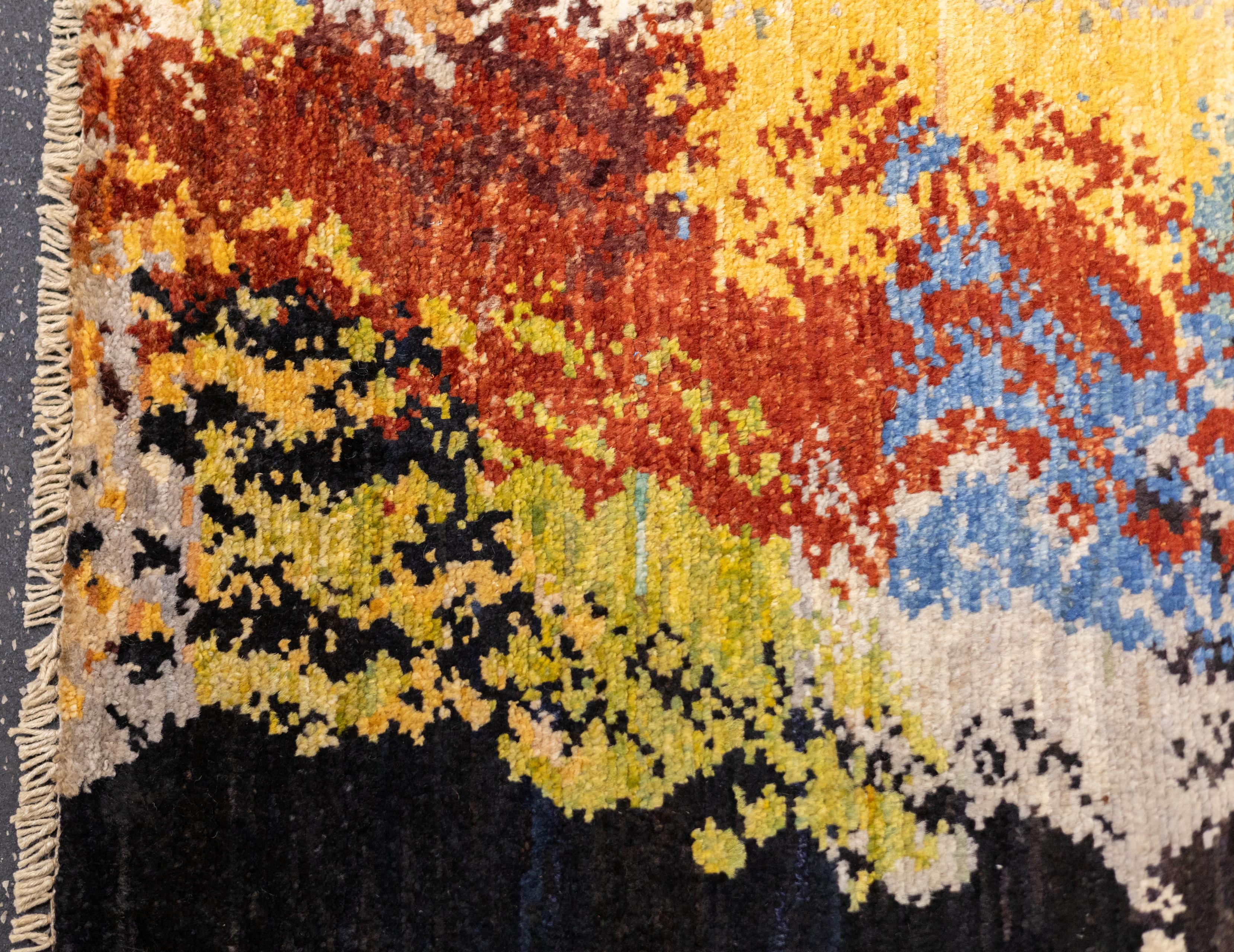 Fine Contemporary Wollteppich 8'6