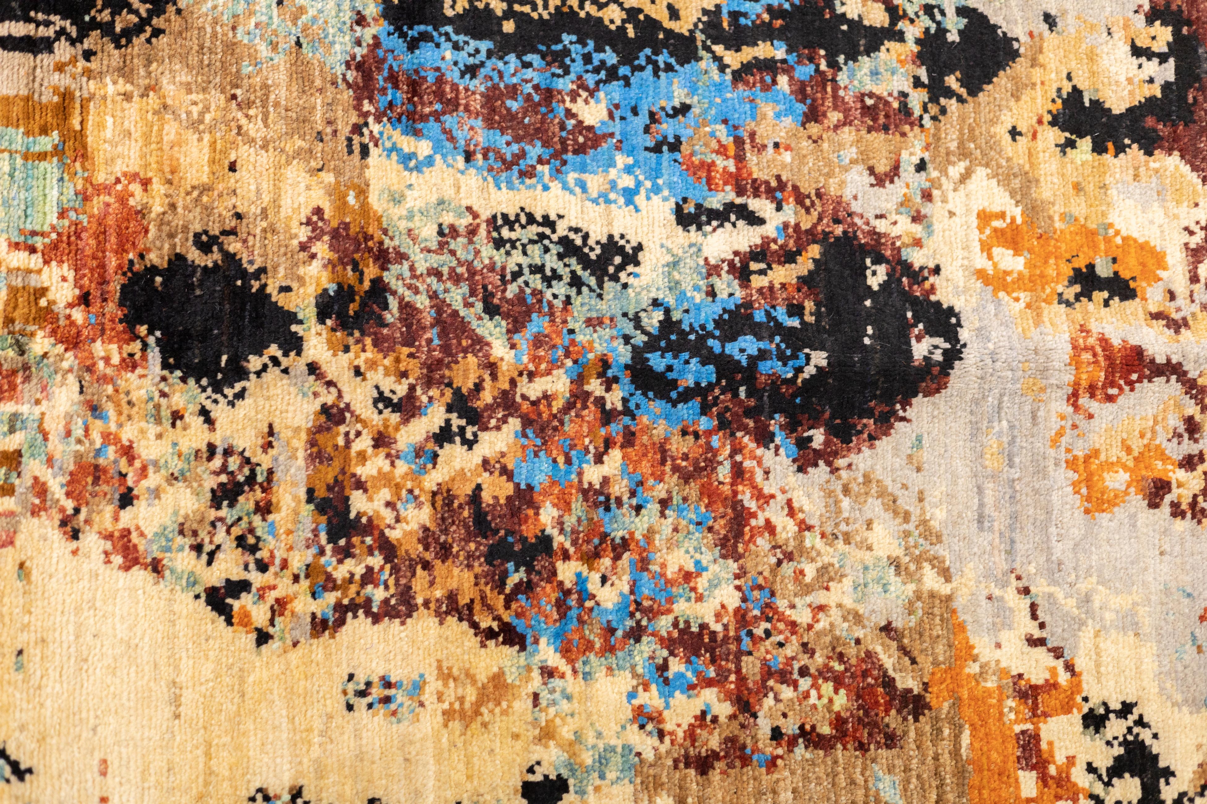 Fine Contemporary Wollteppich 8'6