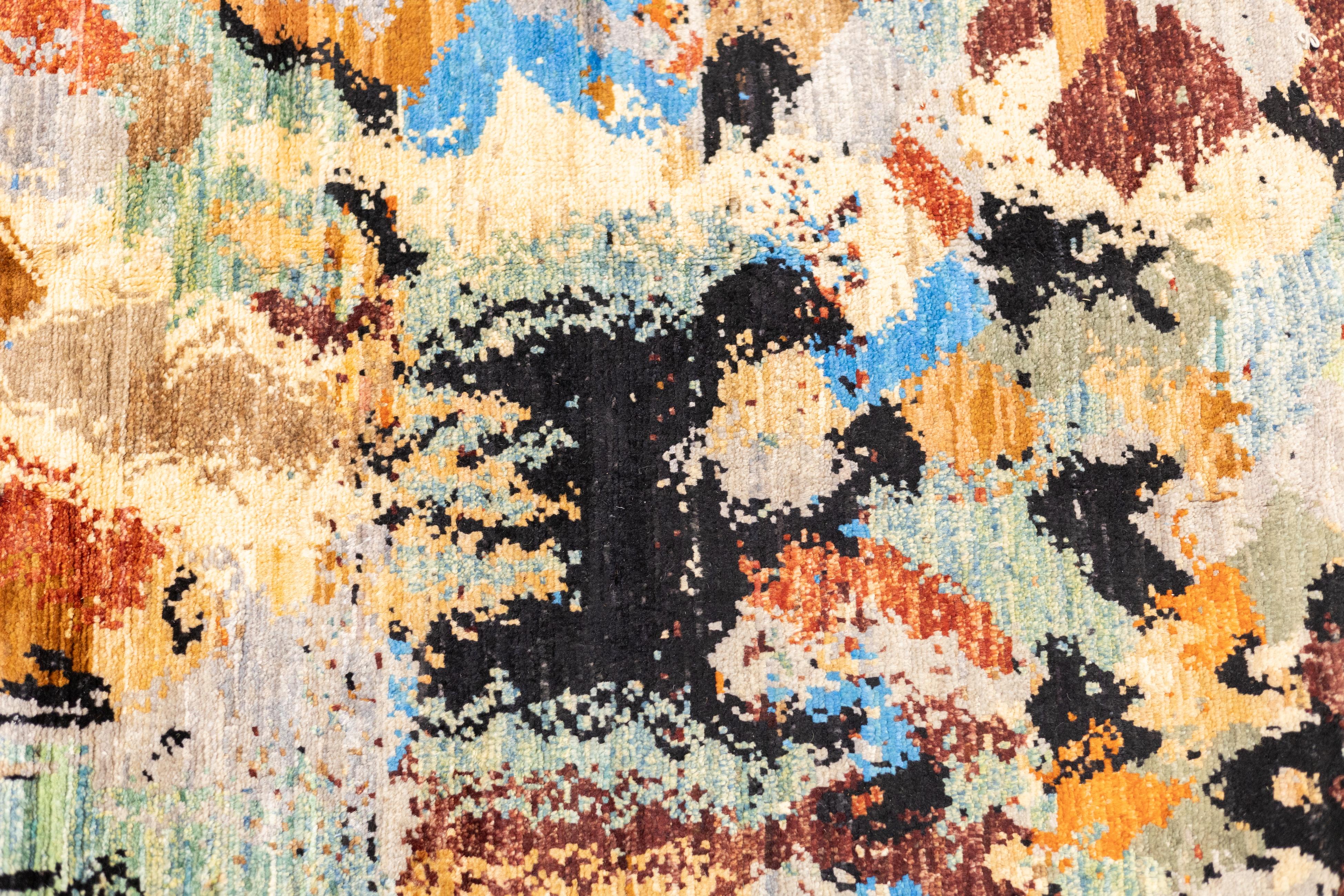 Fine Contemporary Wollteppich 8'6