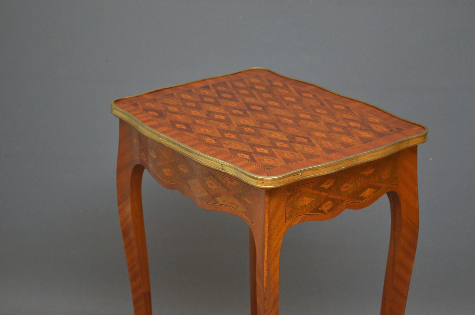 Early 20th Century Fine Continental Occasional Table in Kingwood