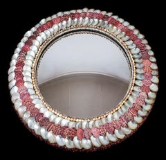 Fine Convex Shell Mirror by Tess Morley