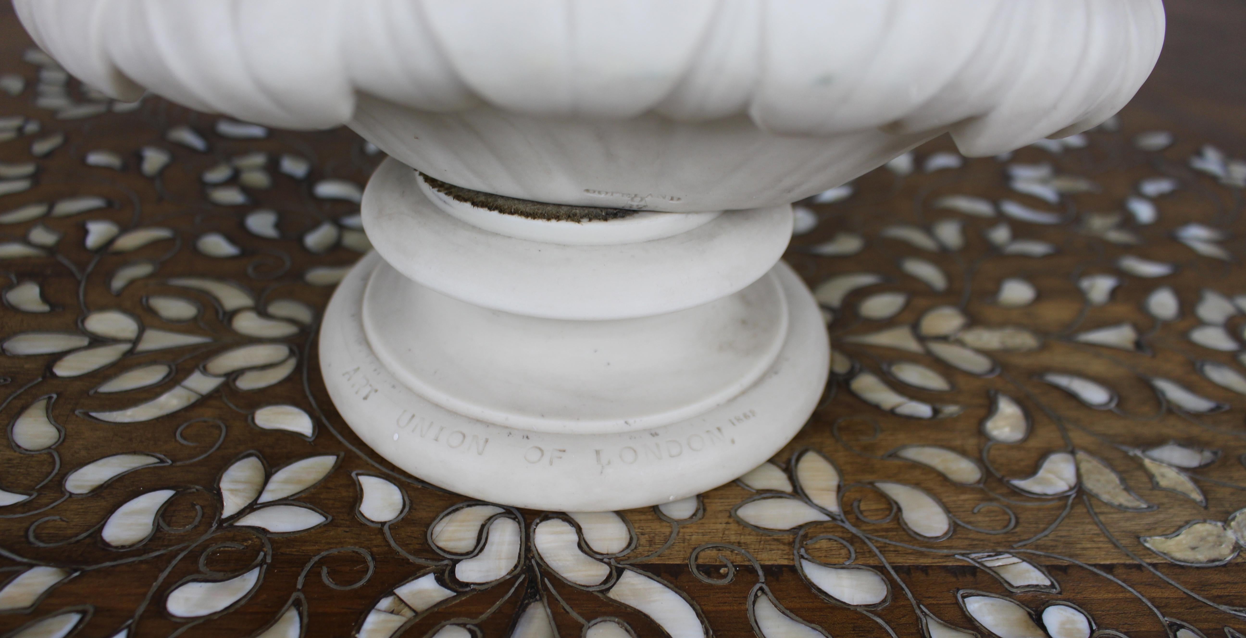 Fine Copeland Parian C.Delpech Busto Clytie in vendita 2