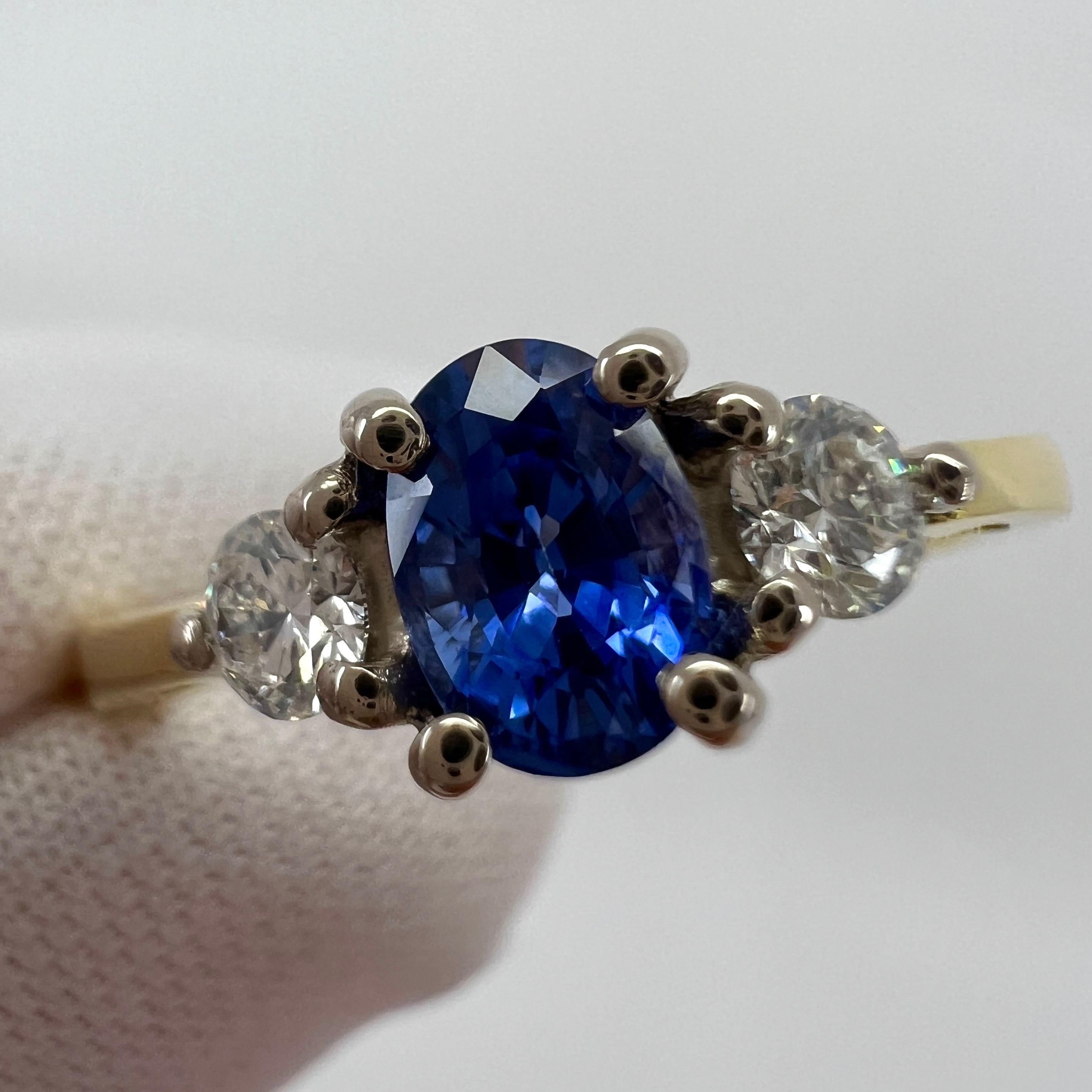 blue colour ring stone