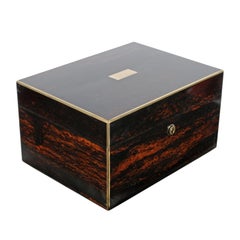 Fine Coromandel Jewelry and Dressing Box