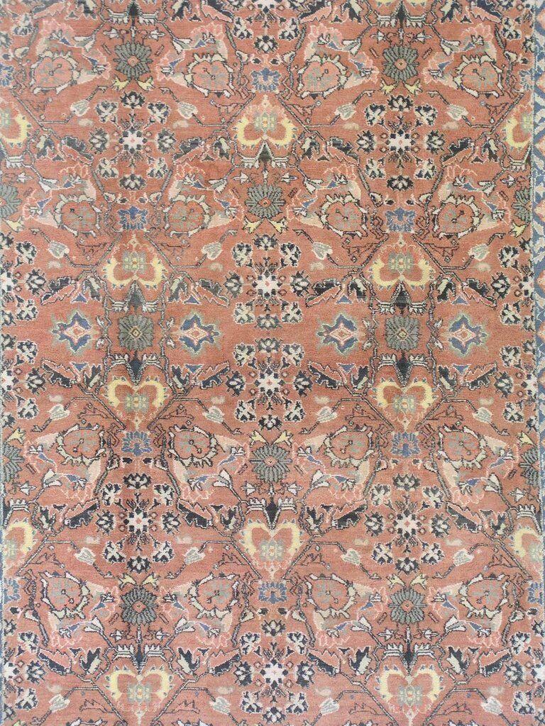 Hand-Knotted Fine Cotton Agra, circa 1920 For Sale
