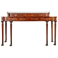 Fine Craftsman Mahogany Regency Style Sideboard