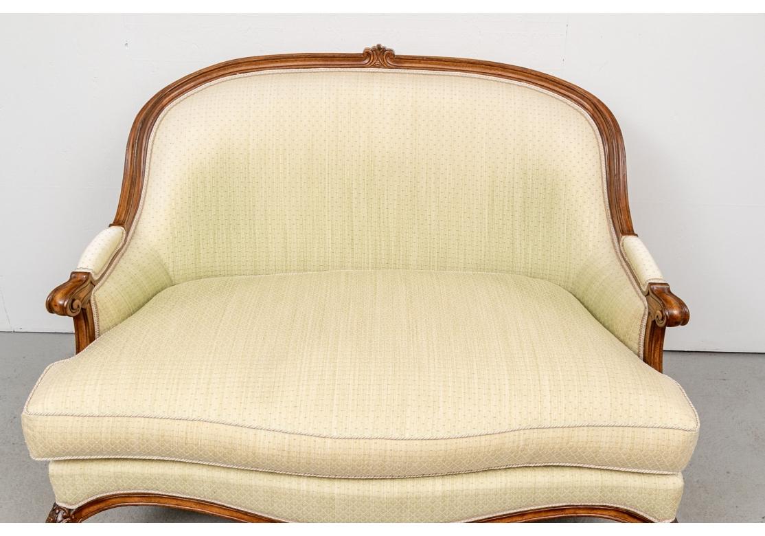 Fine Custom French Style Sofa In Good Condition For Sale In Bridgeport, CT