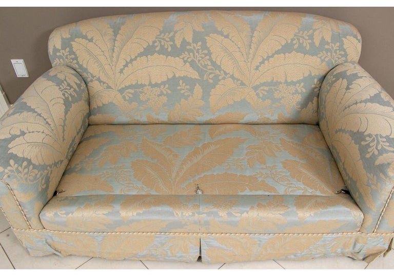 Fine Custom Loveseat, Pair For Sale at 1stDibs