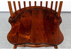 Fine Custom Set Of Eight "The Windsor Workshop" Hand Crafted Chairs