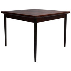 Table à rallonge en bois de rose des années 1960 de la société Svend Erik Jensens Møbelfabrik.