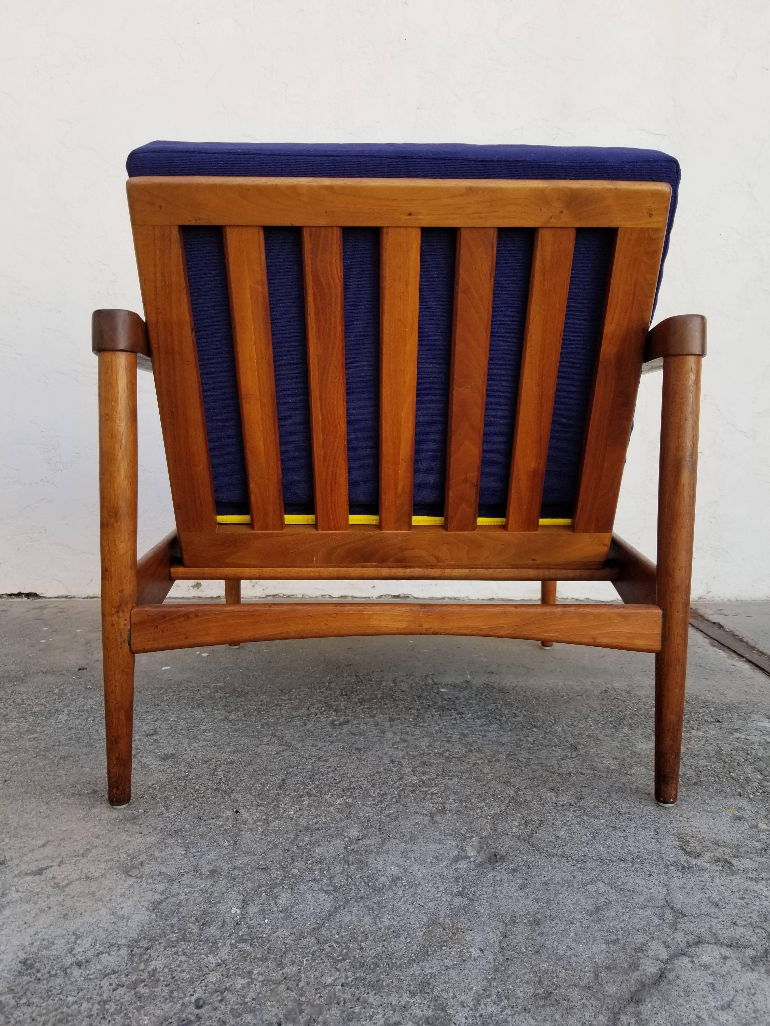 20th Century Fine Danish Modern Lounge Chair