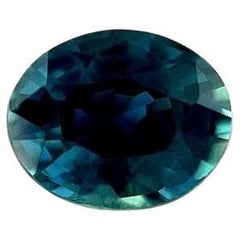 Fine Deep Blue Australian Sapphire 0.63ct Oval Cut Rare Loose Gem