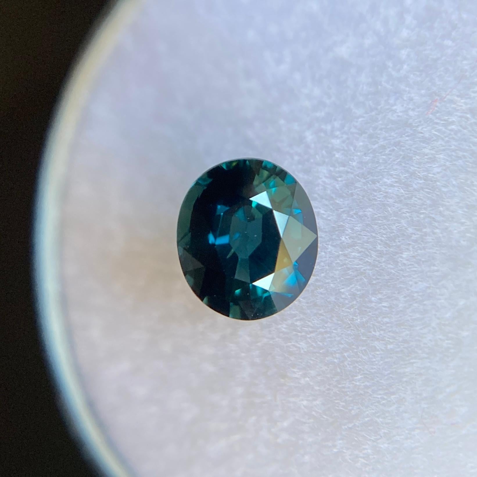 Fine Blue Green Untreated Sapphire Gemstone.

Fine quality unheated sapphire with a beautiful vivid blue green colour.

Fully certified by GIA confirming stone as natural and untreated. Very rare for natural sapphires.

1.03 Carat with excellent