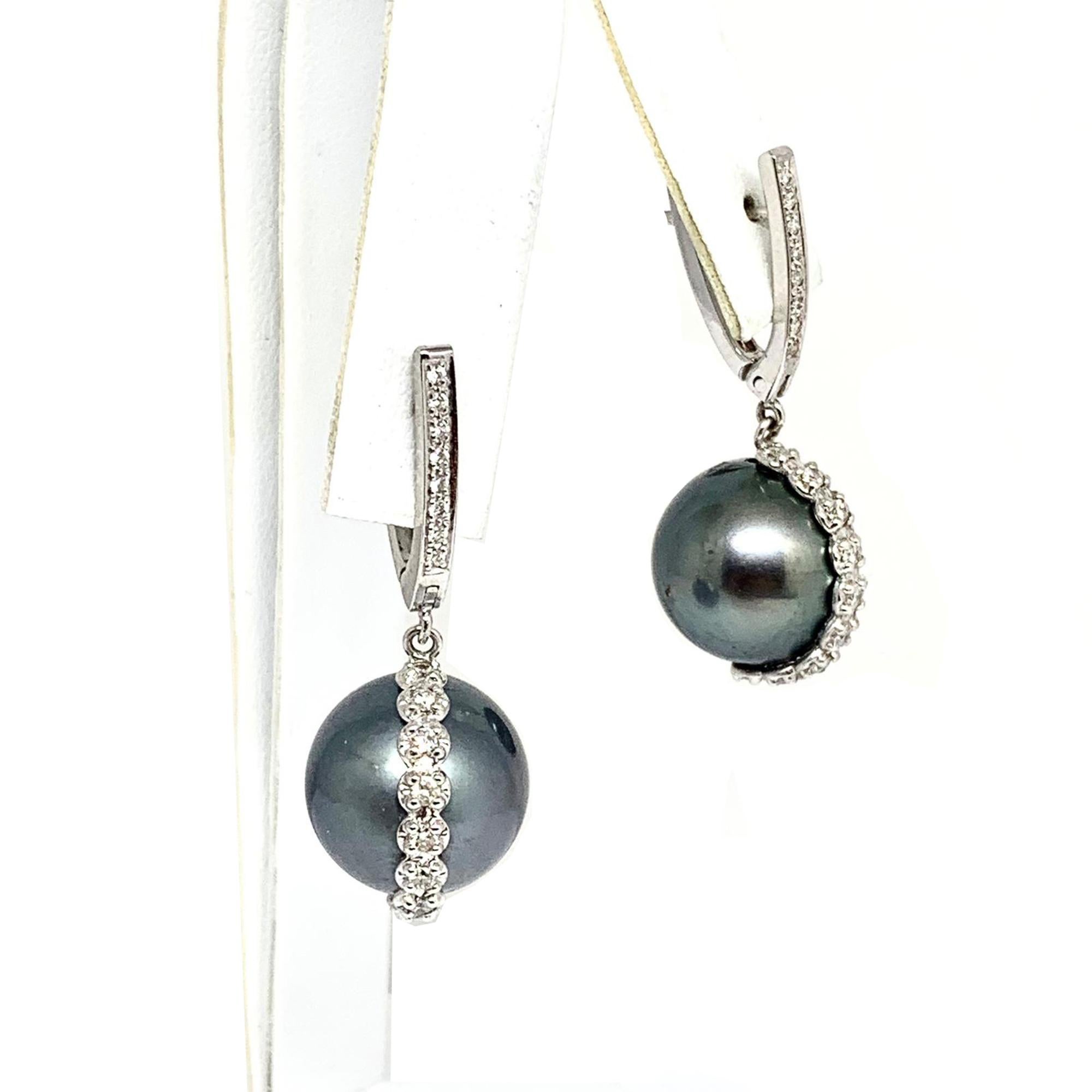 tahitian pearl earrings