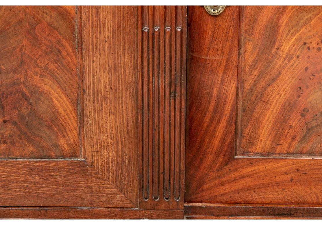 19th Century Fine Directoire Style Mahogany Marble Top Sideboard