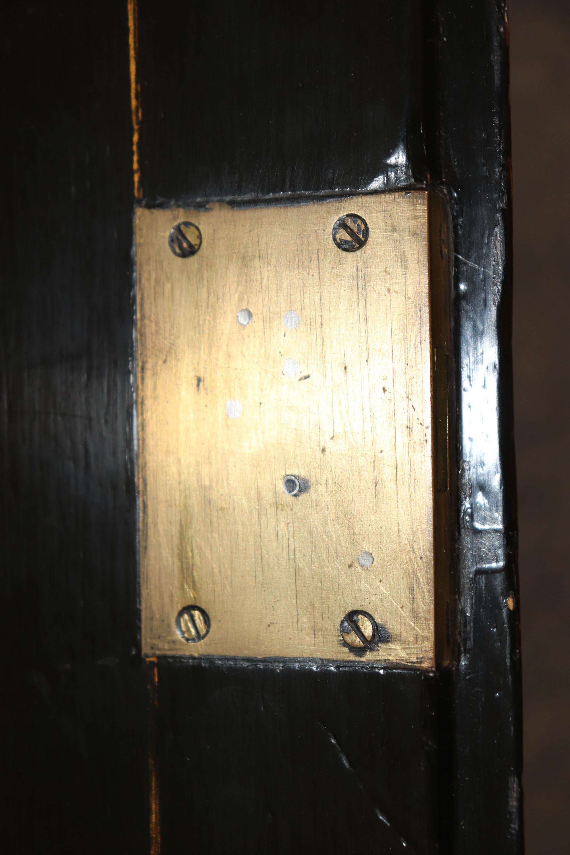 Fine early 1800s Era English Georgian Chinoiserie Paint Decorated Secretary Desk 4
