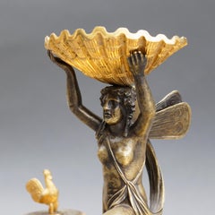 Pregevole calamaio russo impero dei primi del XIX secolo, San Pietroburgo, 1810 circa