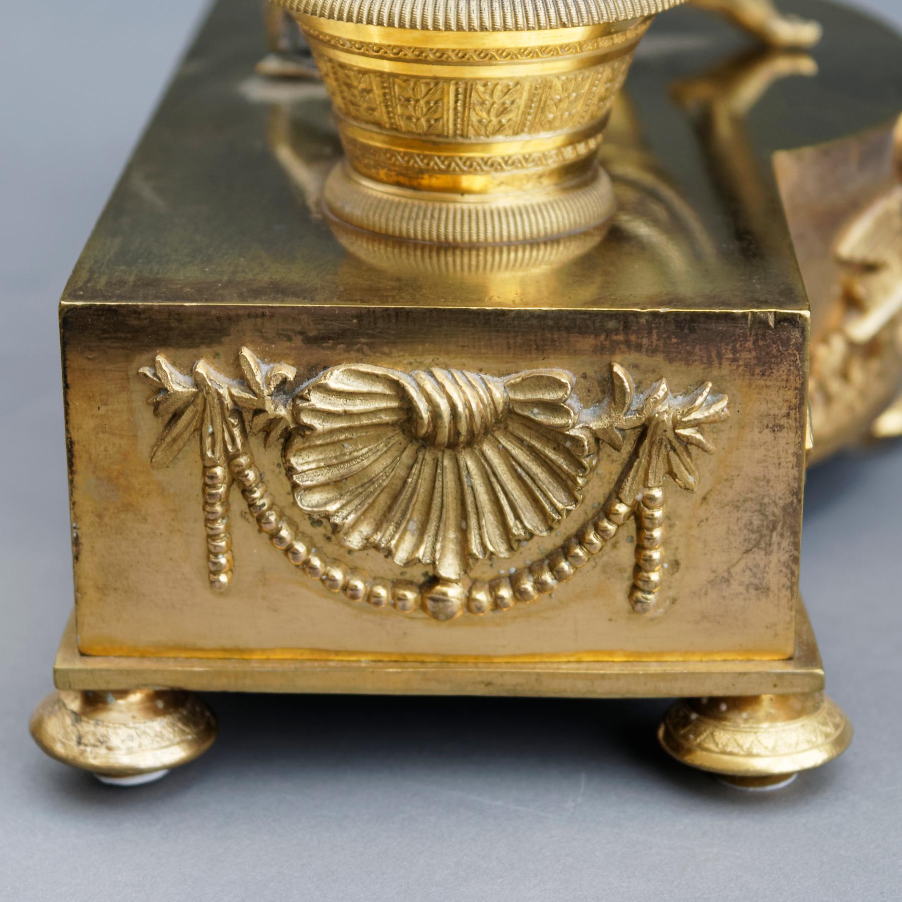 Fine Early 19th Century Empire Russian Inkstand, St. Petersburg, circa 1810 For Sale 1