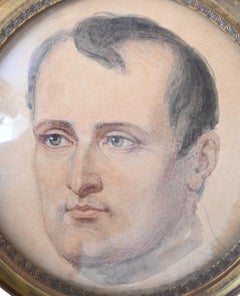 Fine Early 19th-Century Portrait Miniature of Napoleon Bonaparte