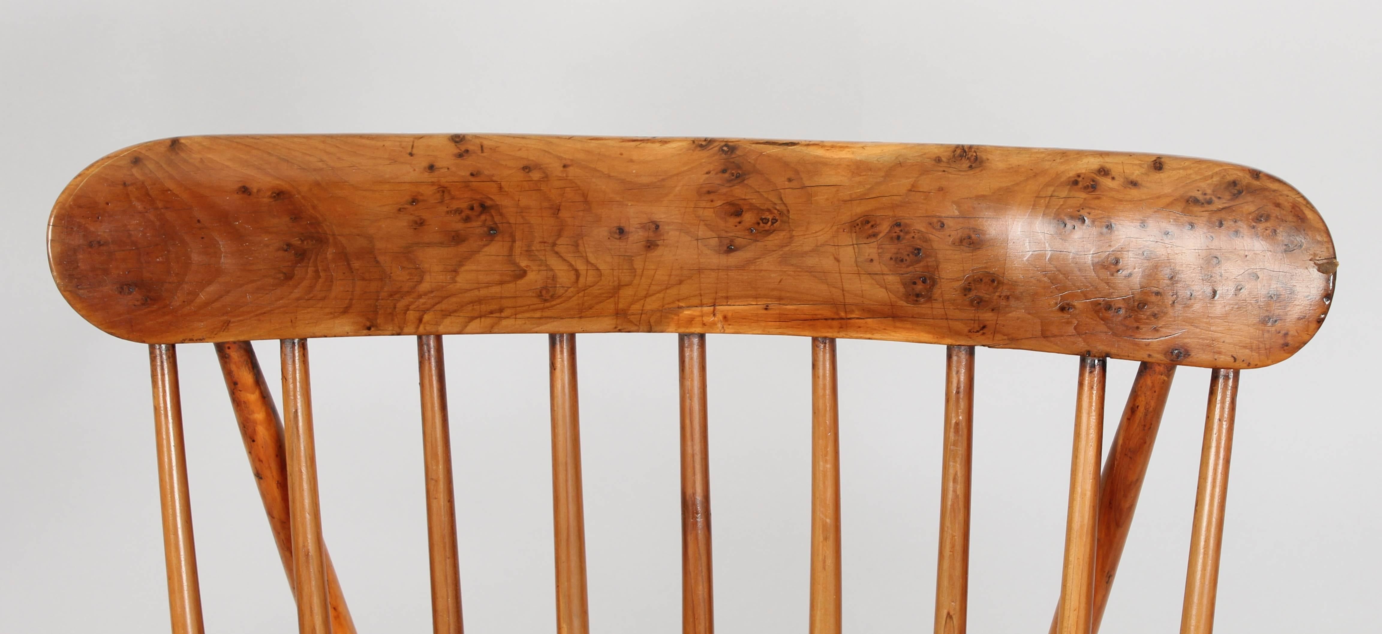comb back windsor chair