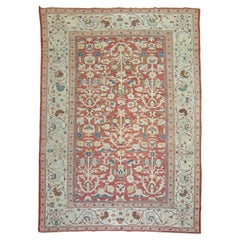 Fine tapis persan ancien de Sultanabad du début du XXe siècle