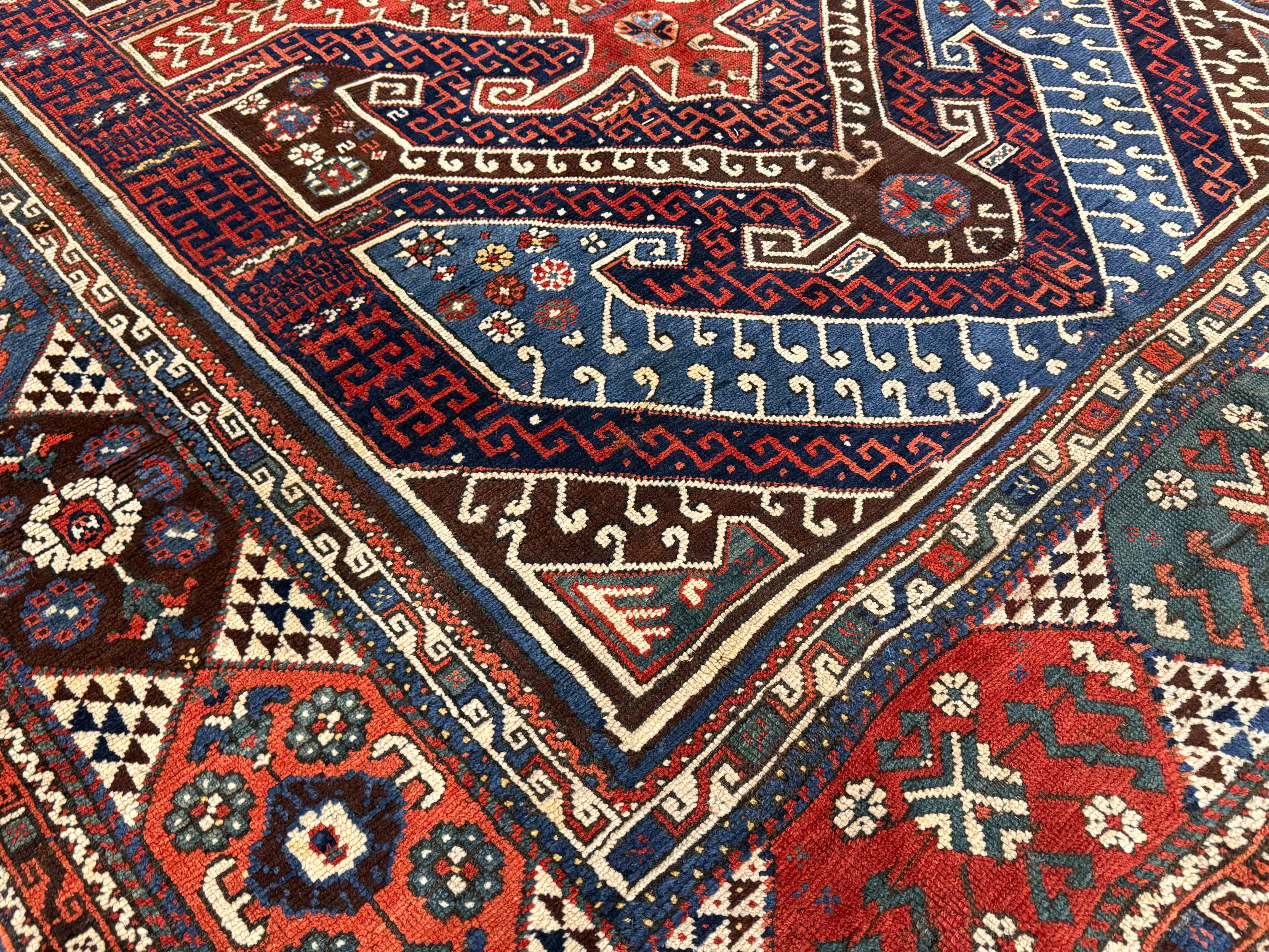 Asiatique Tapis Anatolien ancien (Bergamo) 7'1