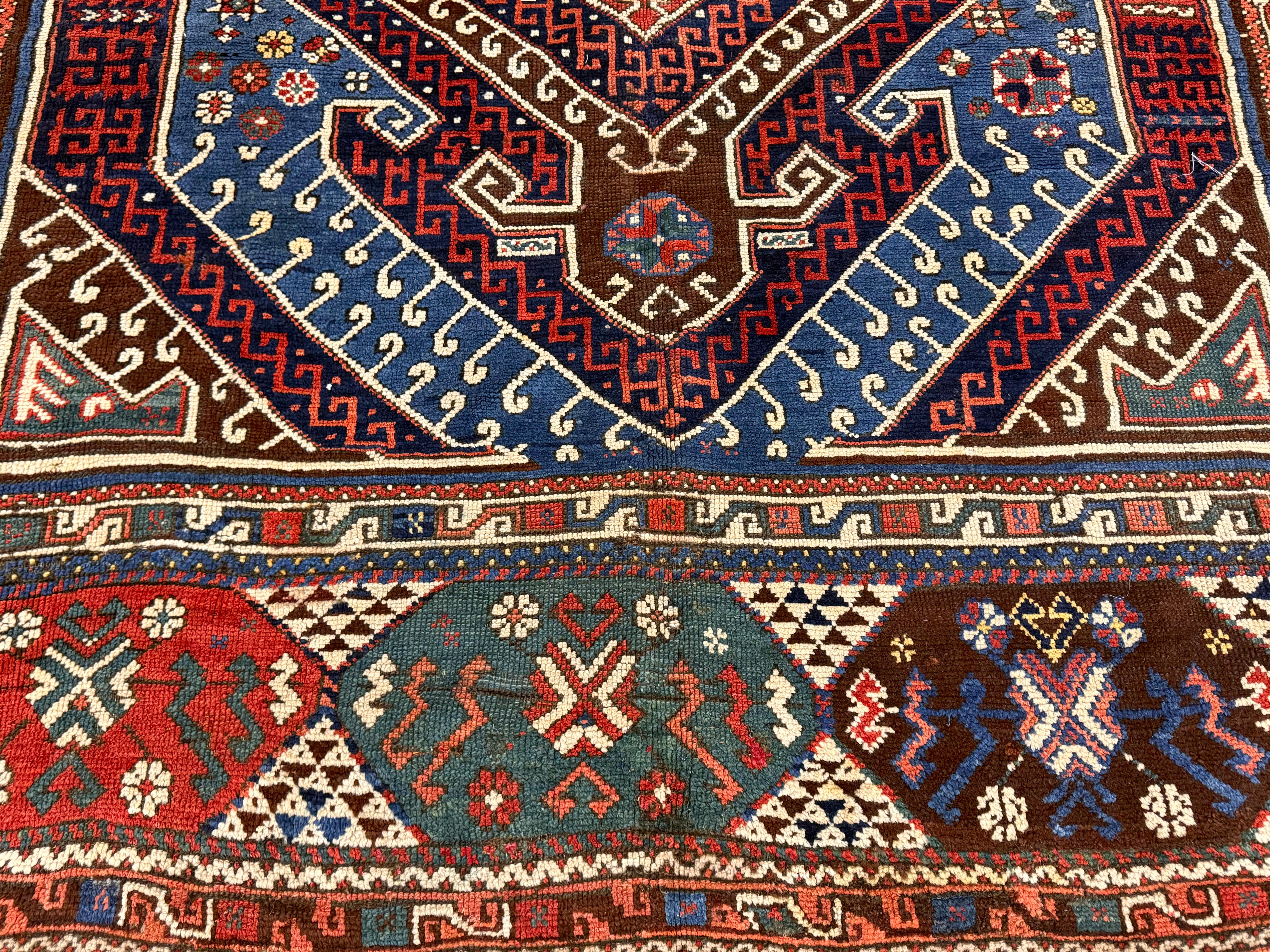 Tapis Anatolien ancien (Bergamo) 7'1