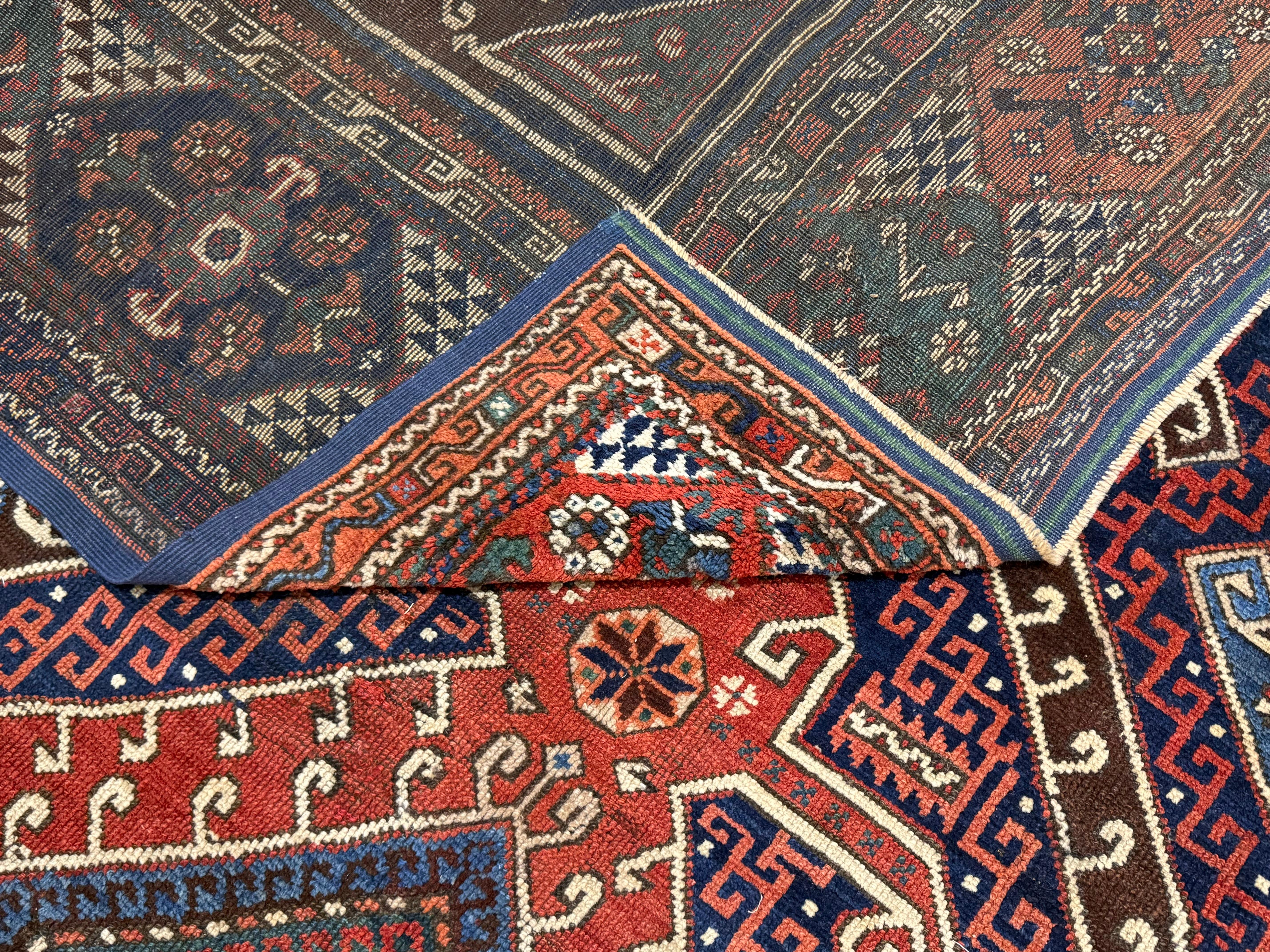 XIXe siècle Tapis Anatolien ancien (Bergamo) 7'1