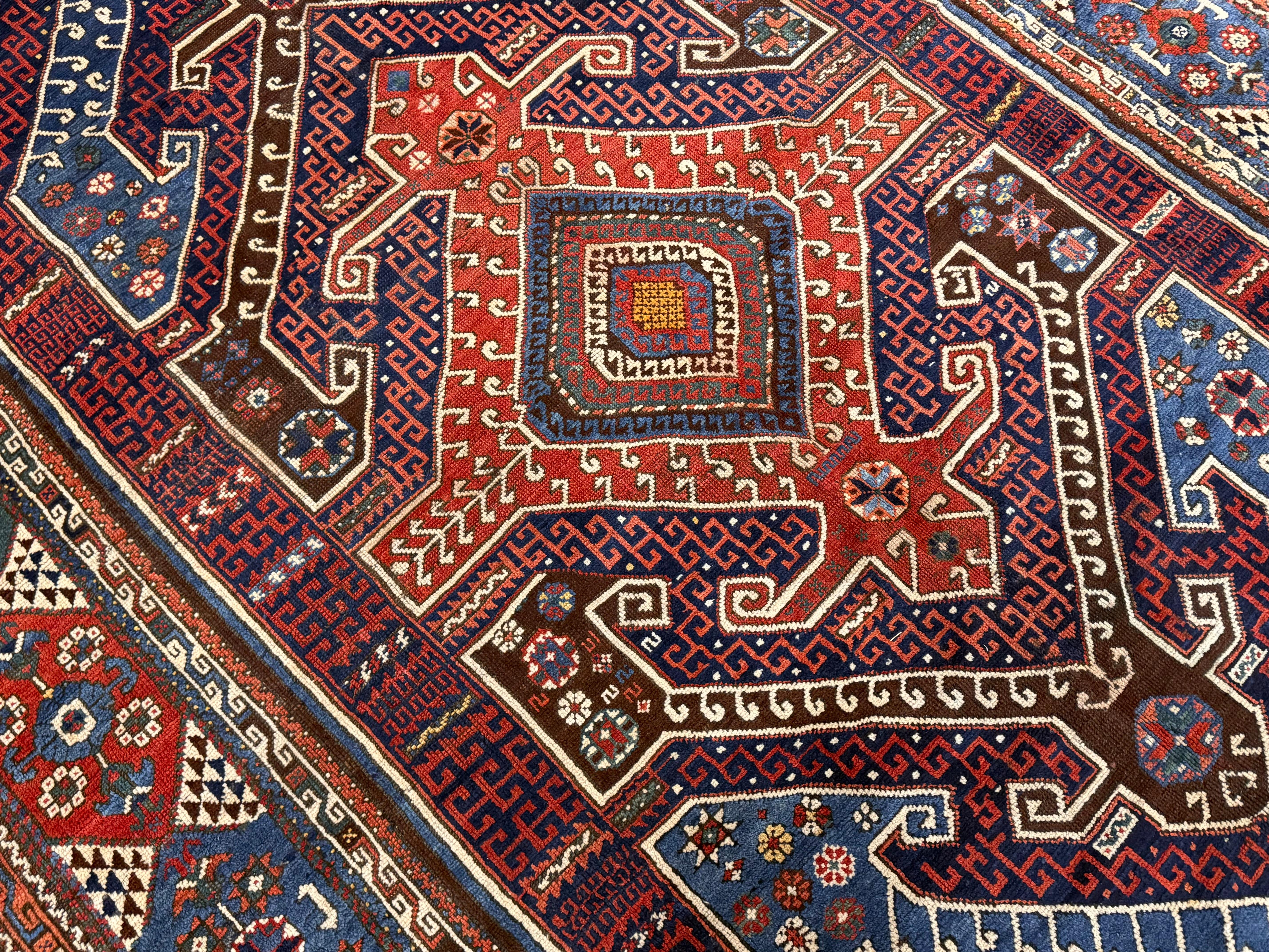 Laine Tapis Anatolien ancien (Bergamo) 7'1