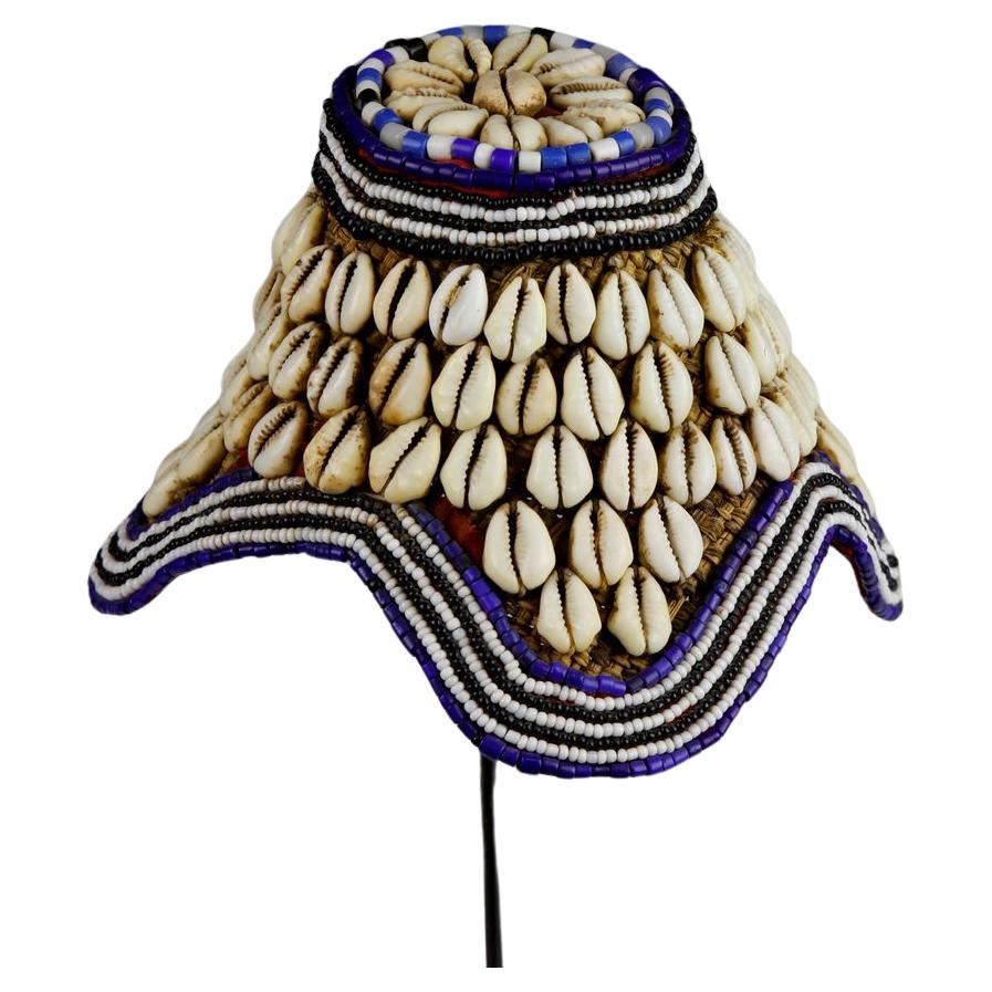 Fine Early Prestige Kuba Chieftain's Cap (Laket Mishiing) For Sale