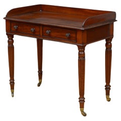 Fine Early Victorian Dressing Table Writing Table