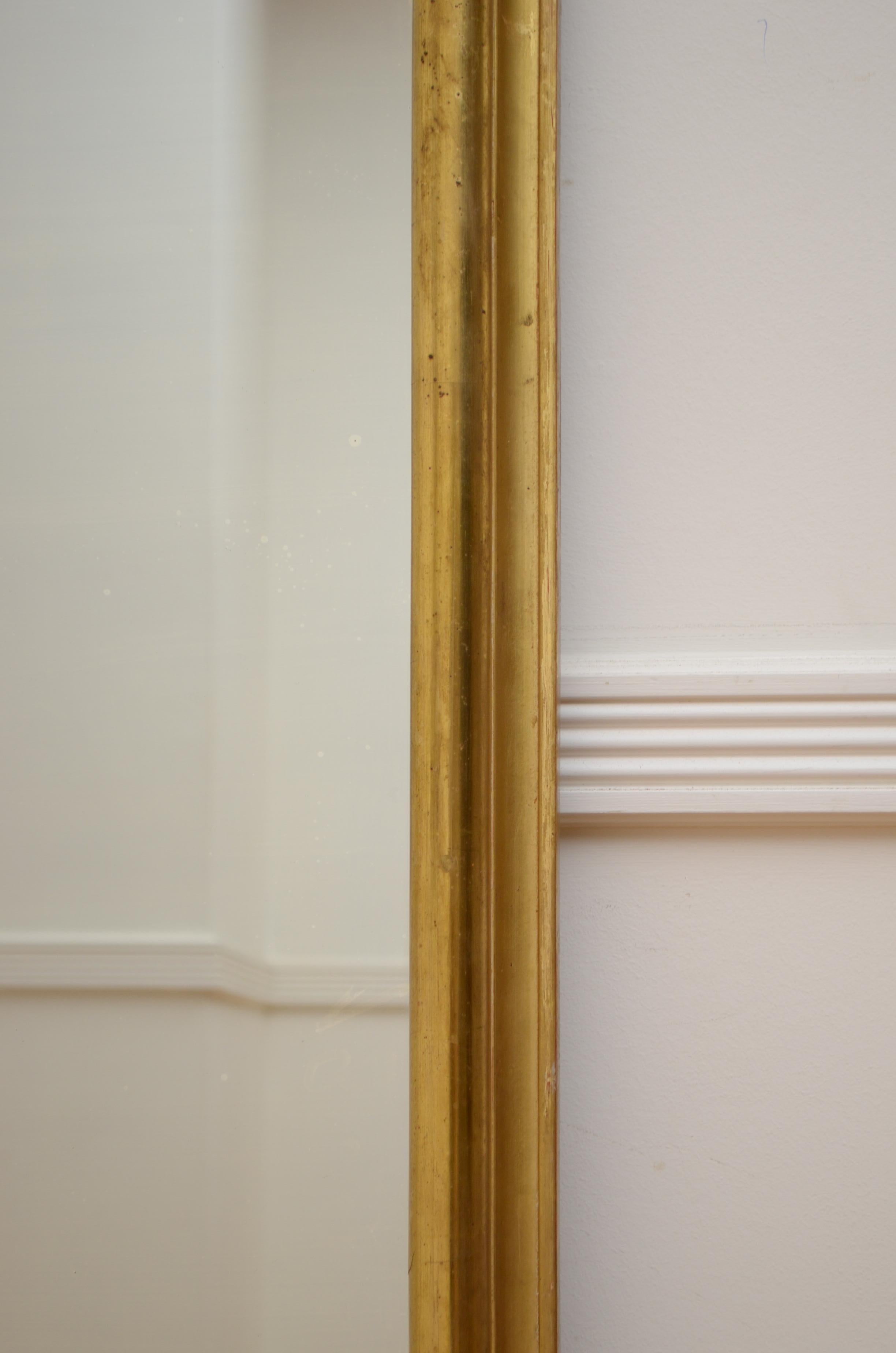 Fine Early 19th Century Floor Standing / Wall Mirror For Sale 5